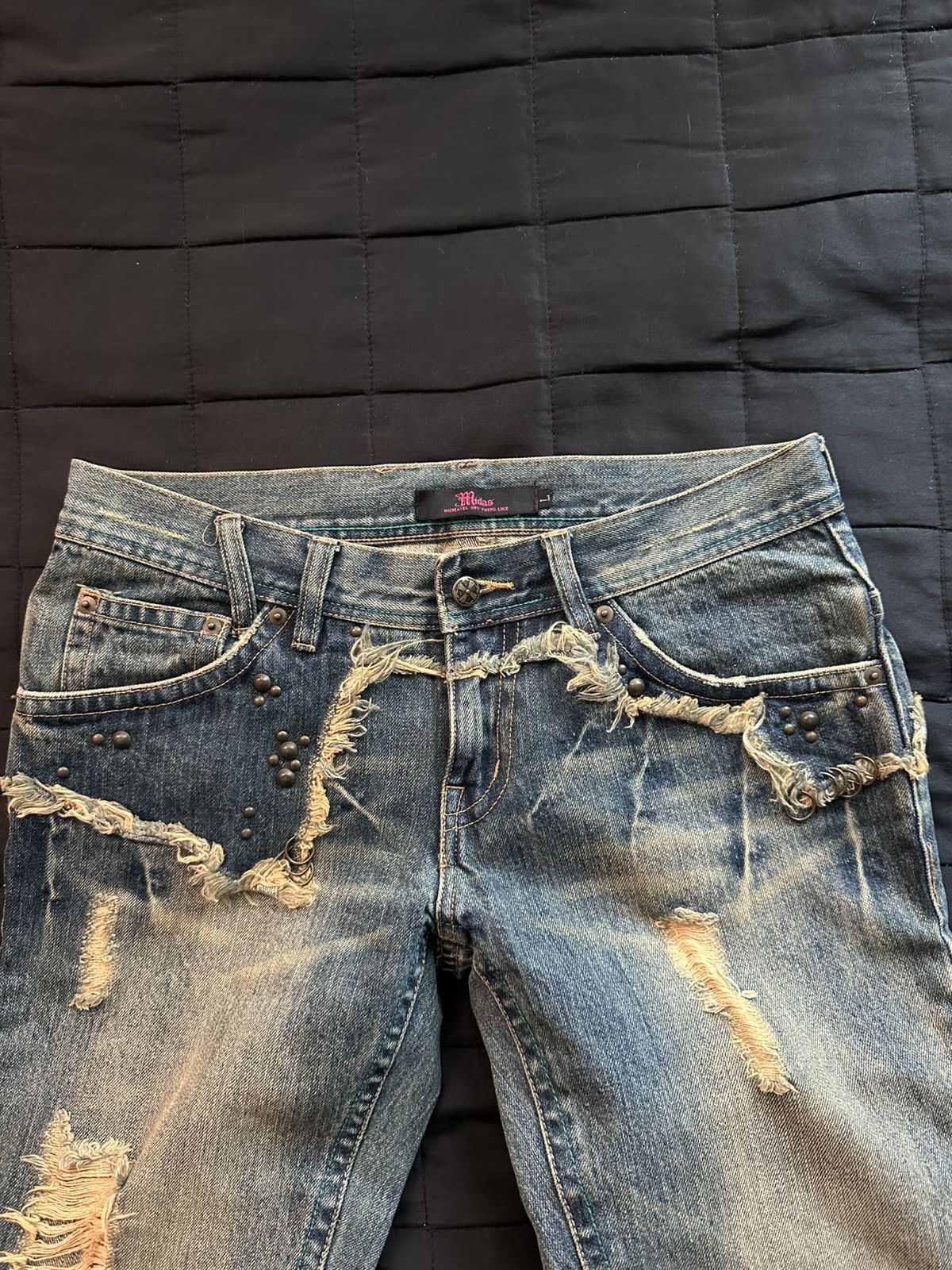 Other Midas Japanese unique jeans Size US 32 / EU 48 - 2 Thumbnail