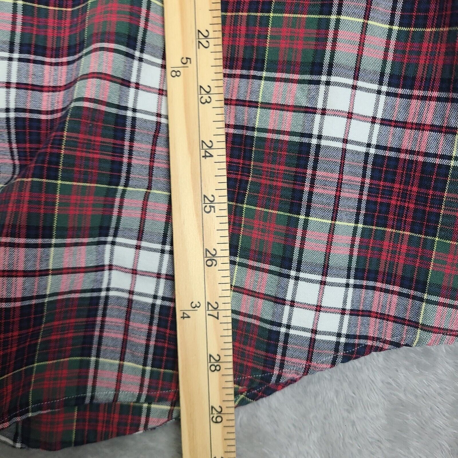 Polo Ralph Lauren Ralph Lauren Mens Size XL The Big Oxford Red Plaid Button Up Size US XL / EU 56 / 4 - 5 Thumbnail