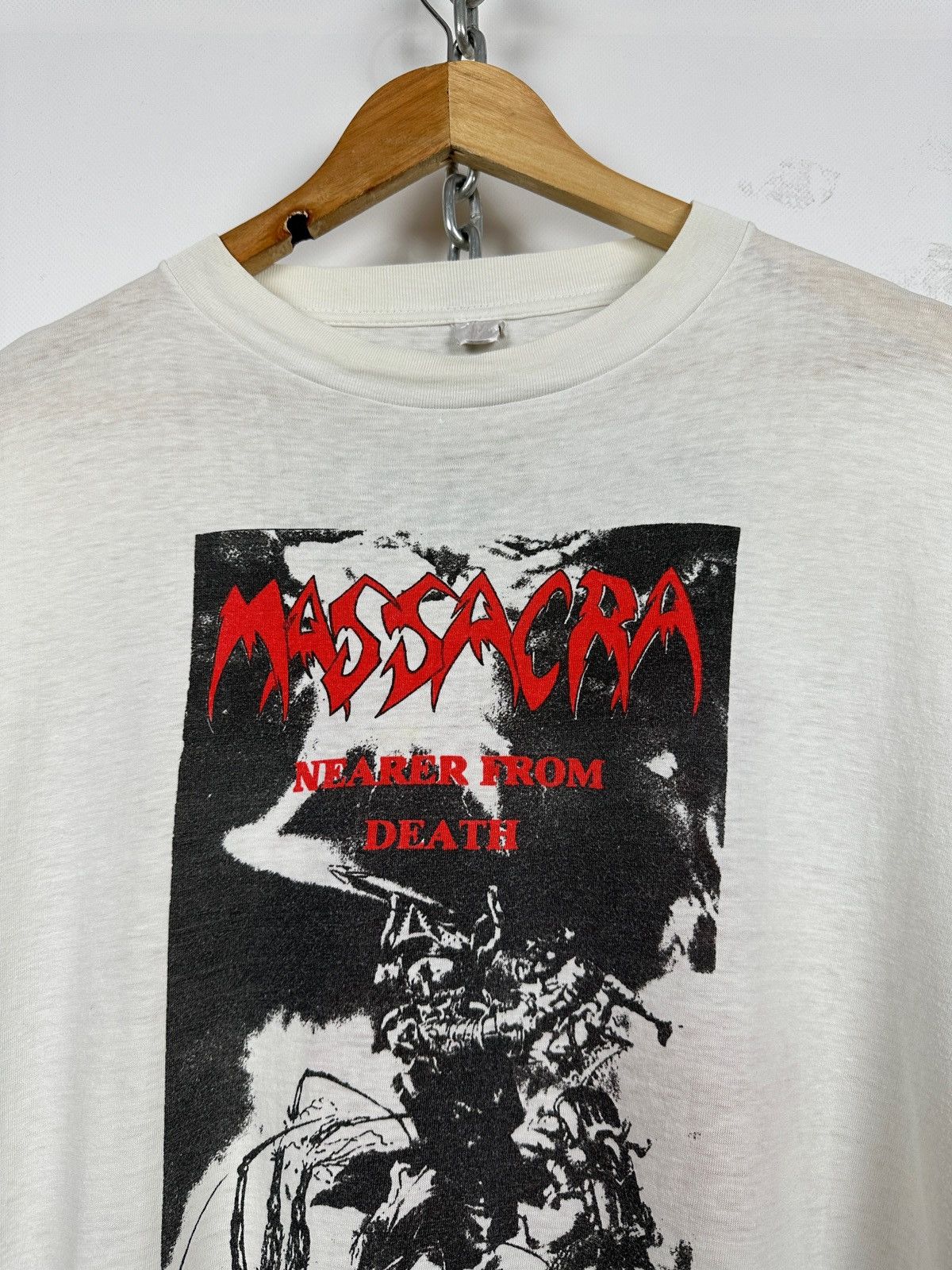 Band Tees Vintage Massacra Nearer From Death Metal Band T-Shirt Size US XXL / EU 58 / 5 - 7 Thumbnail