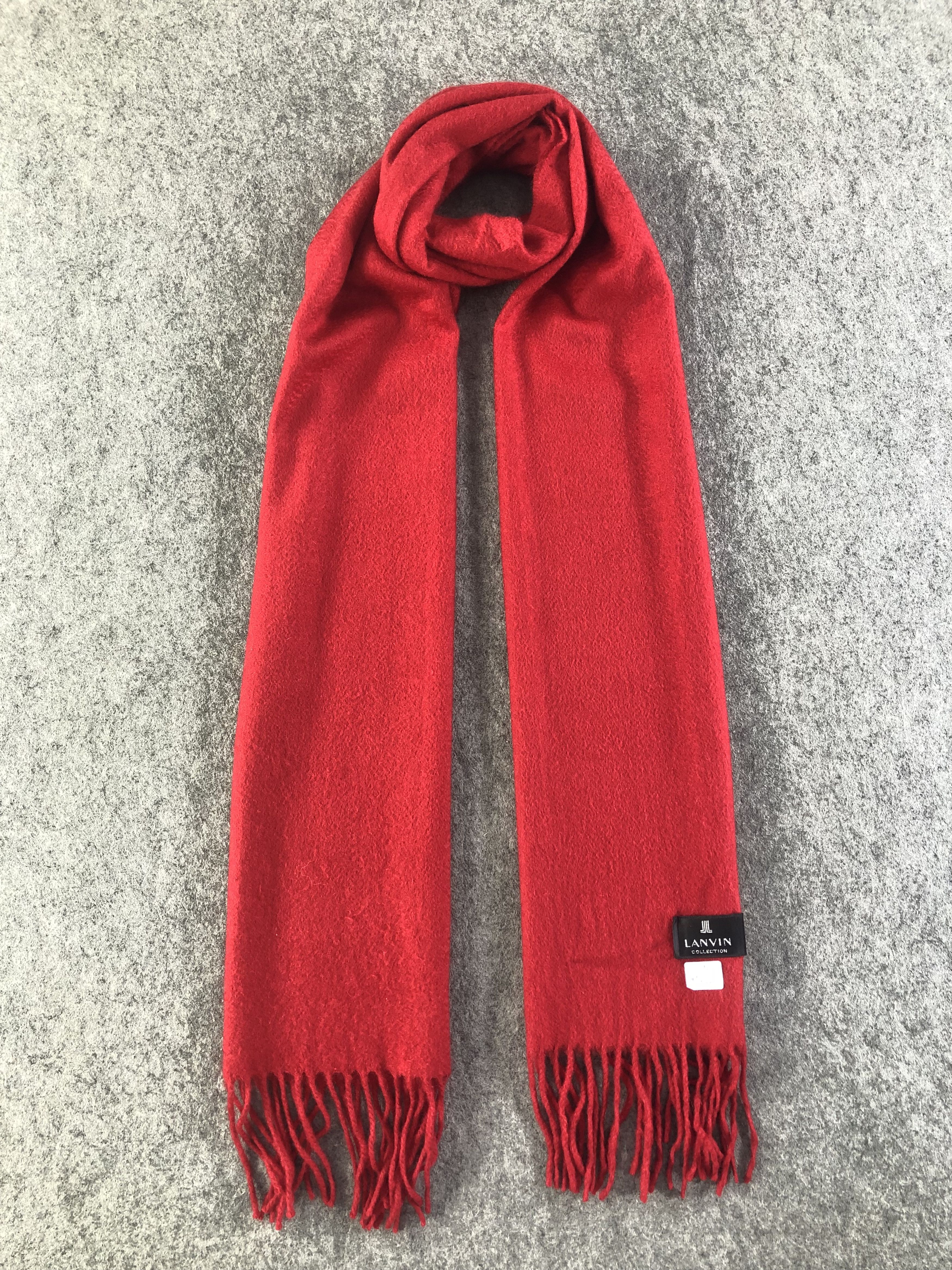 Lanvin Lanvin Cashmere Scarf / Muffler / Neckwear Size ONE SIZE - 1 Thumbnail