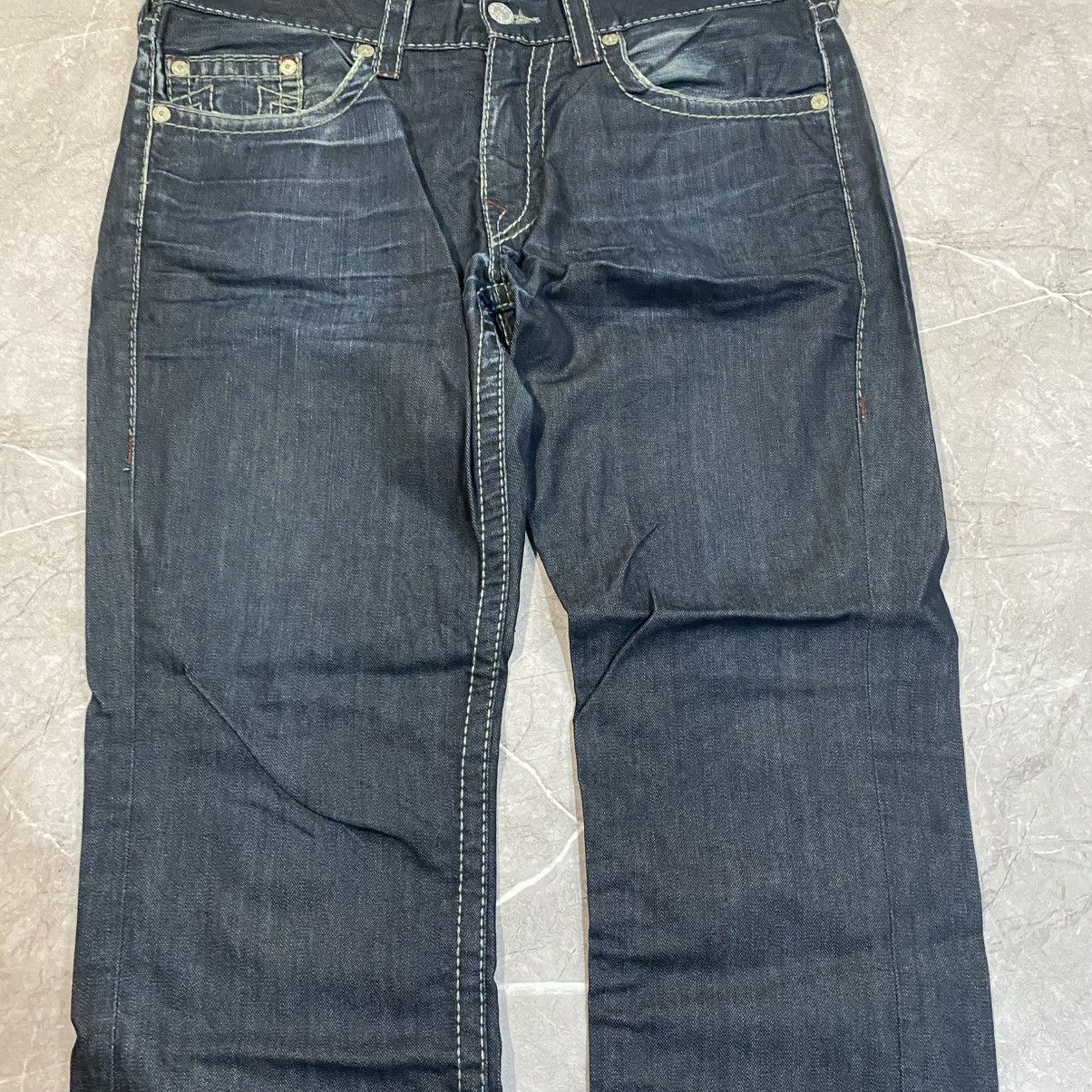 True Religion VINTAGE TRUE RELIGION BIG LOGO PANTS 00S Size US 36 / EU 52 - 10 Thumbnail