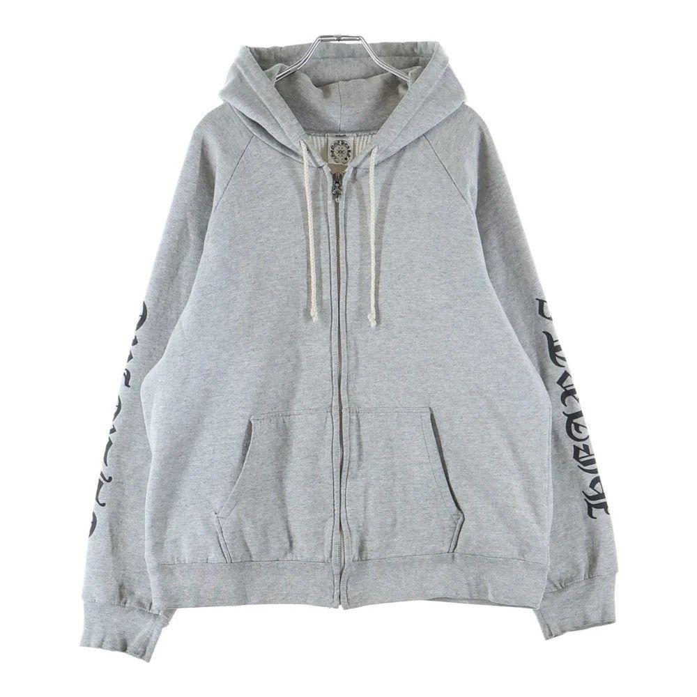 Chrome Hearts 90s Old Chrome Hearts Horseshoe Thermal Zip Hoodie size M Size US M / EU 48-50 / 2 - 1 Thumbnail