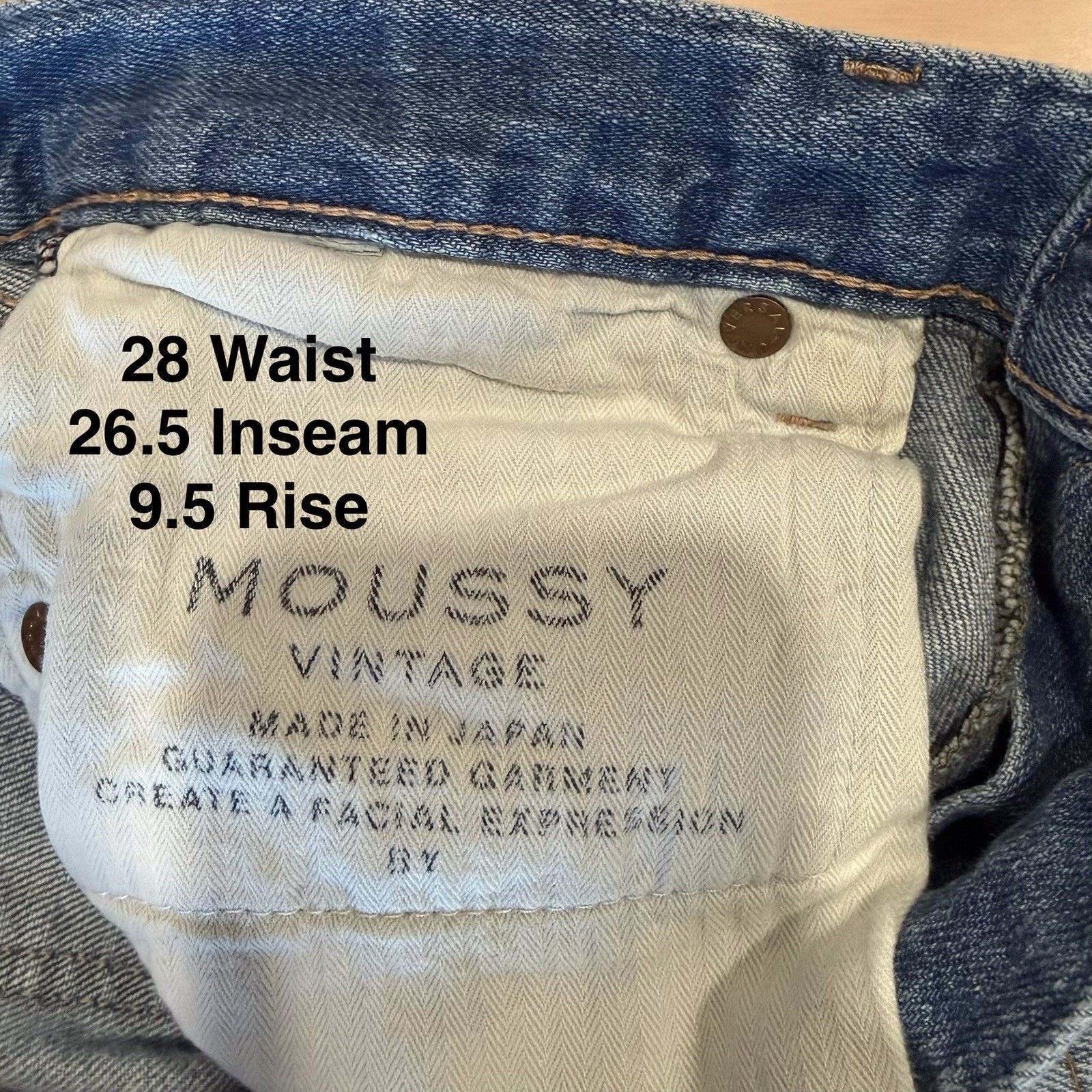 MOUSSY Moussy Vintage Jeans Women's 28 Blue Medium Wash Ankle Fray Size 28" / US 6 / IT 42 - 5 Thumbnail