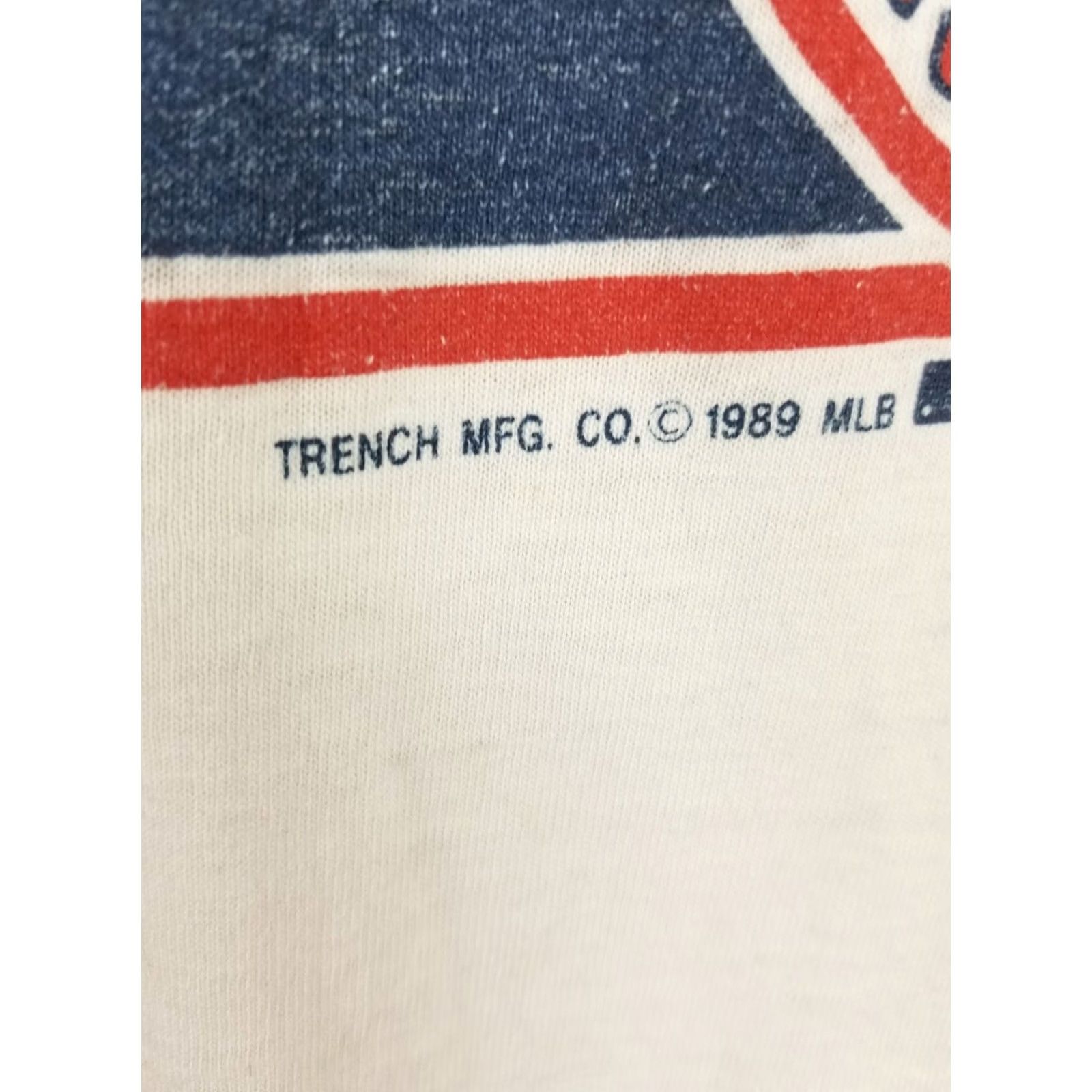 MLB VINTAGE BOSTON RED SOX MLB T-SHIRT LARGE WHITE PAPER THIN SINGLE STITCH 89' Size US L / EU 52-54 / 3 - 3 Thumbnail