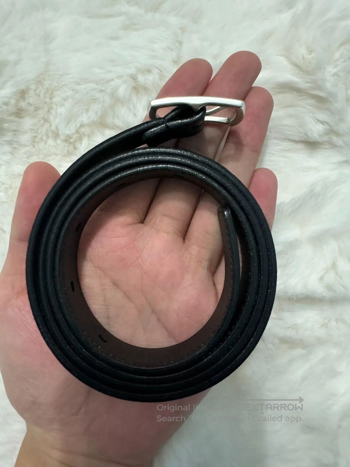 Saint Laurent Paris Saint Laurent YSL Leather Belt. Size ONE SIZE - 7 Thumbnail