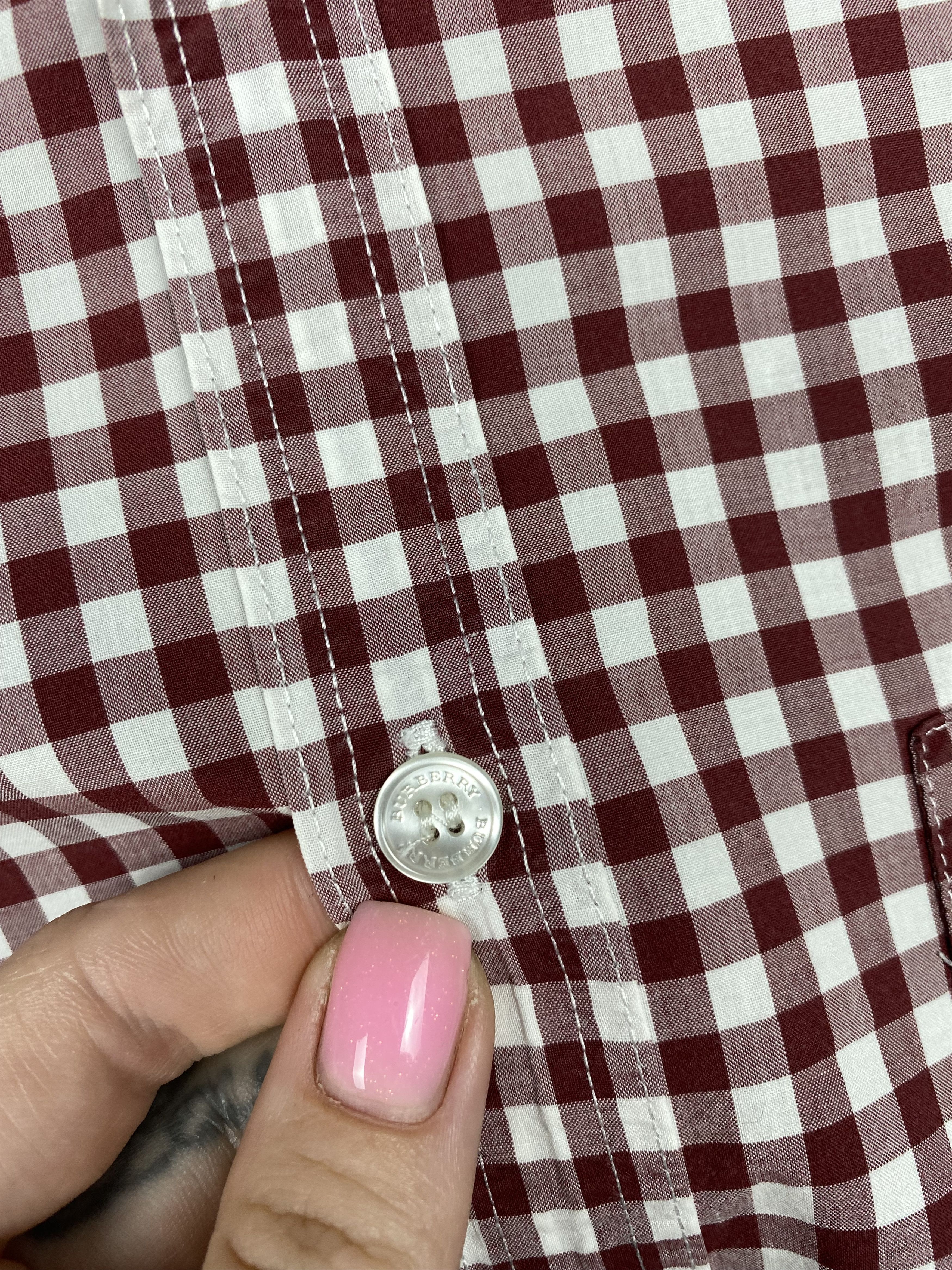 Burberry Burberry Brit Mens Long Sleeve Plaid Shirt Y2K Size US M / EU 48-50 / 2 - 4 Thumbnail