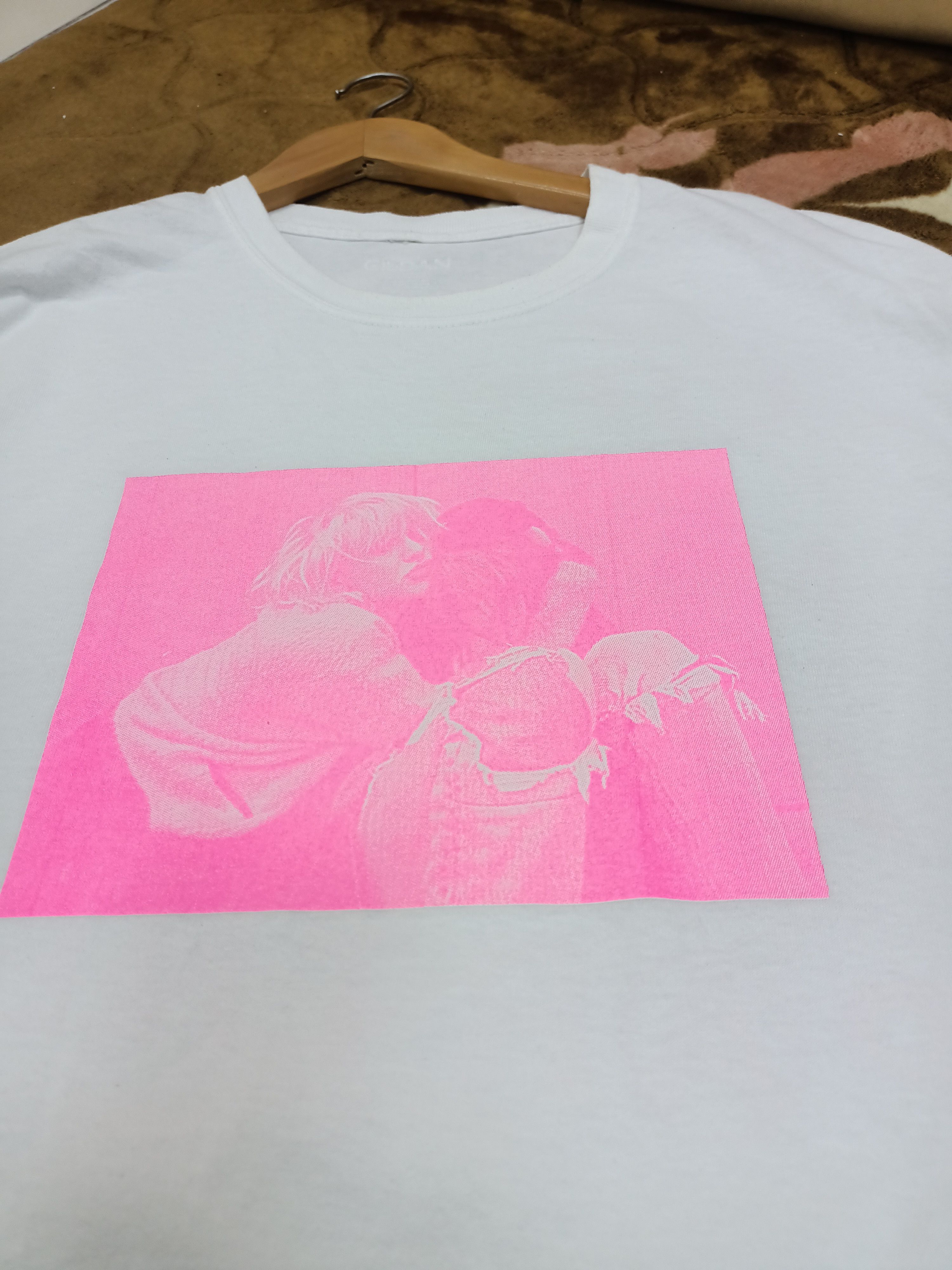 Band Tees Courtney Love Kurt Cobain Life Needs A Partner t-shirt Size US L / EU 52-54 / 3 - 2 Thumbnail
