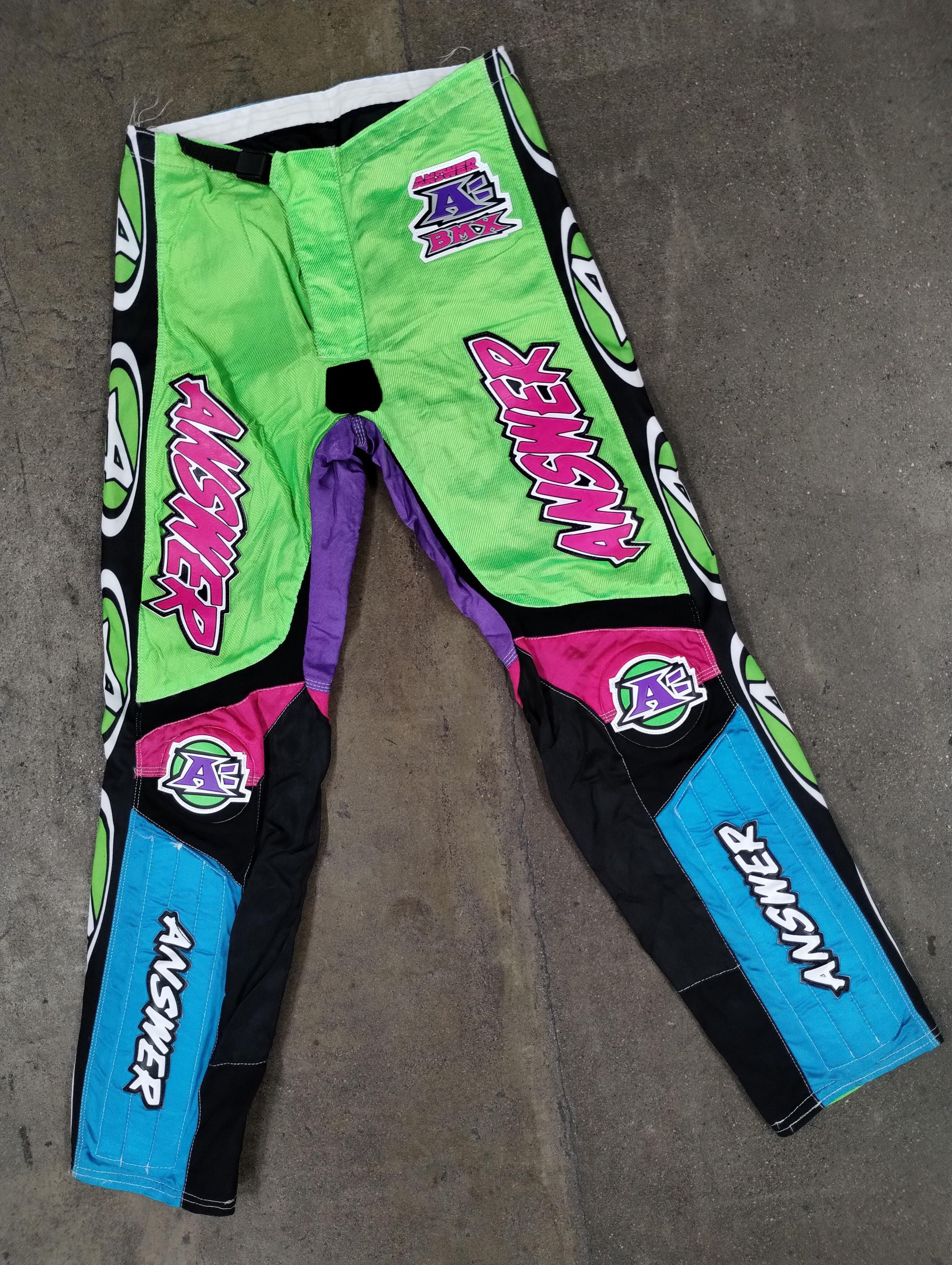 image of Racing x Vintage Answer Bmx Padded Pants in Purple, Men's (Size 31)