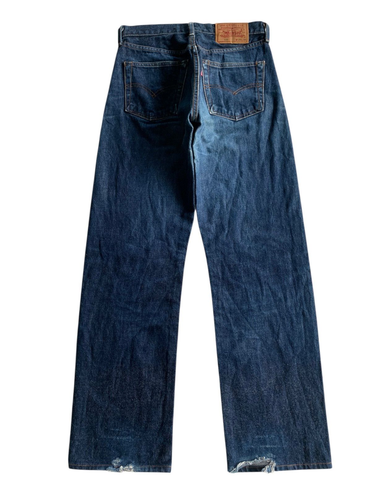 Kapital VINTAGE LEVIS BIG E 502 SELVEDGE DISTRESSED DENIM Size US 28 / EU 44 - 2 Thumbnail