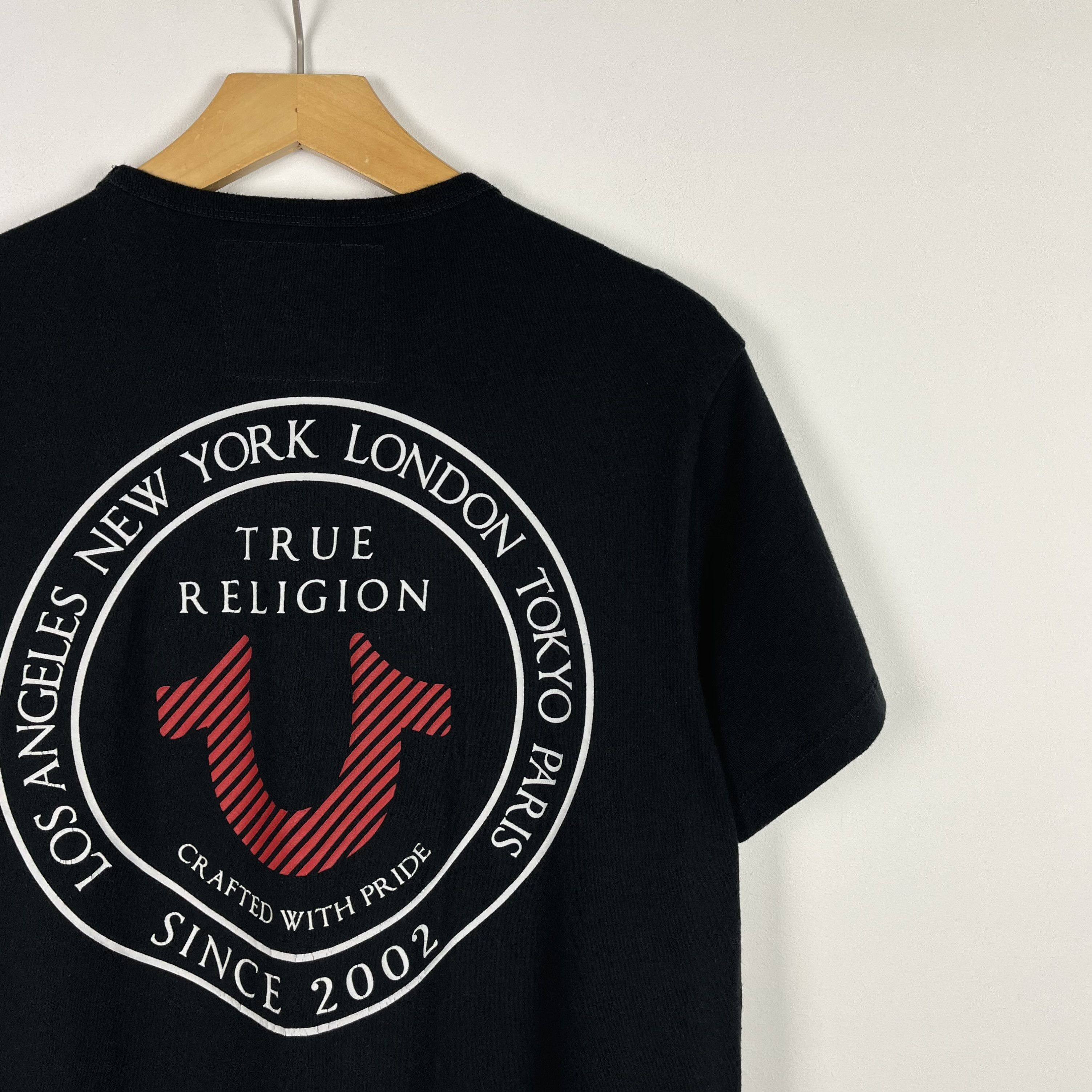 True Religion Vintage True Religion Y2K Big Logo Japanese T Shirt 00’s Size US L / EU 52-54 / 3 - 2 Thumbnail