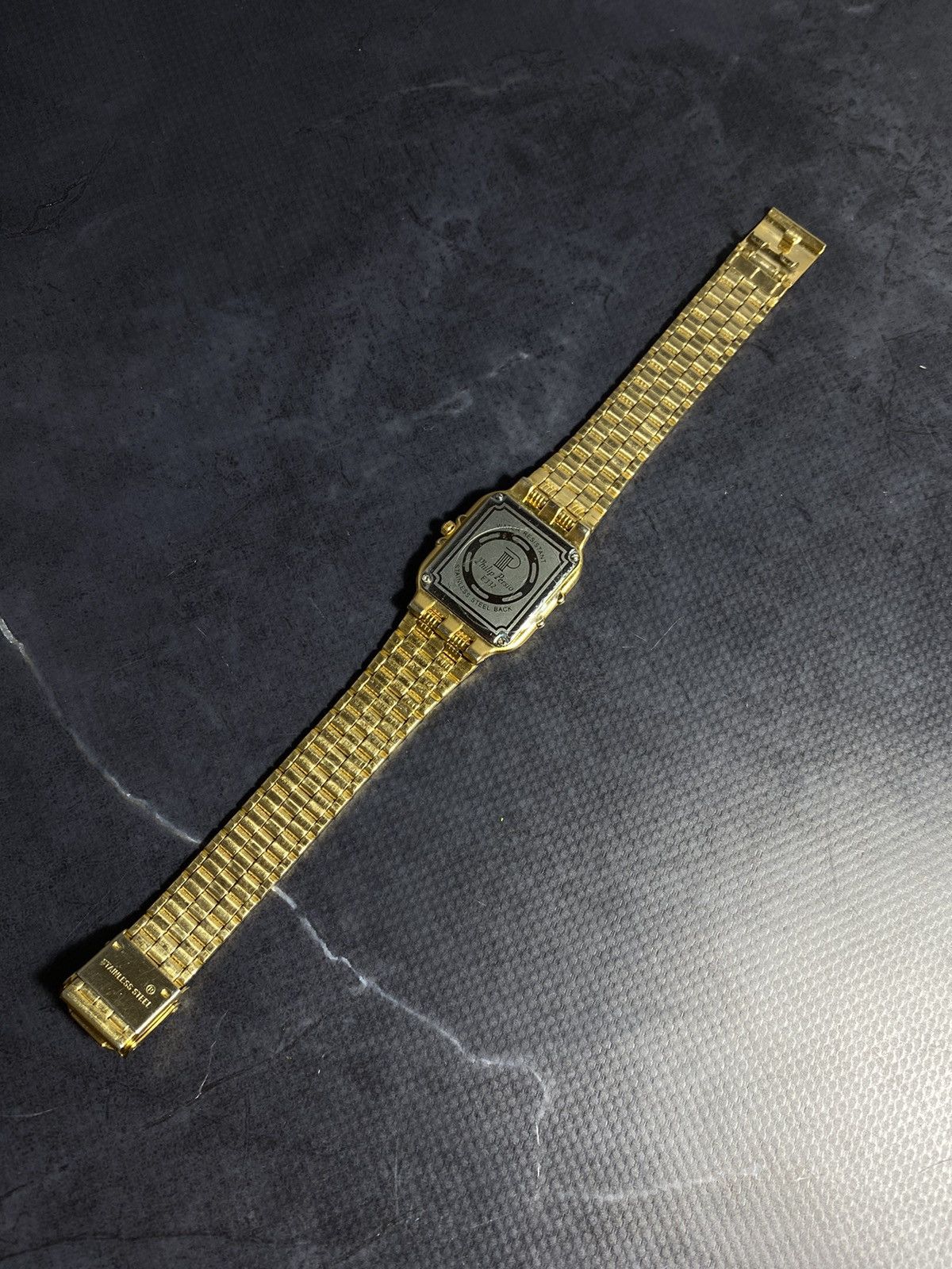 Vintage Philip Persio Gold Watch – Vintage Elegance Japanese Brand Size ONE SIZE - 12 Thumbnail