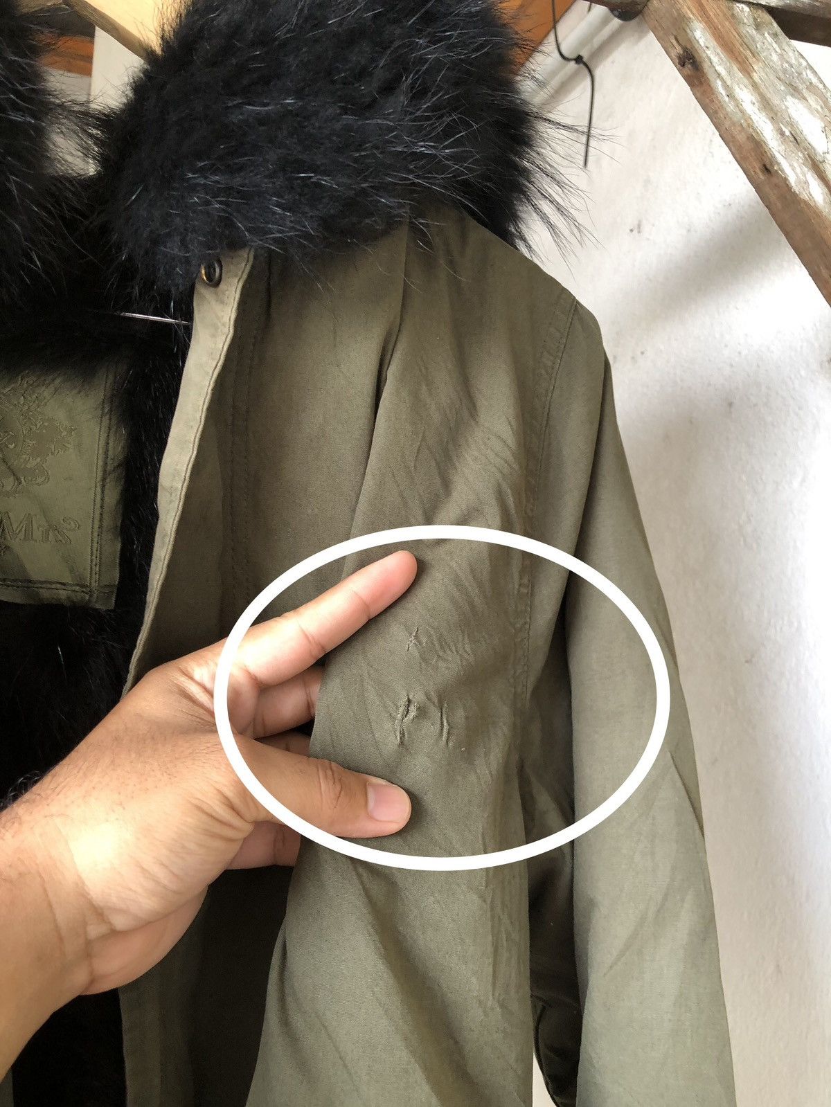 MR & MRS ITALY On Fire🔥 Mr & Mrs Italy Kayote Fur Army Green Parka Jacket Size XXS / US 00 / IT 34 - 21 Thumbnail