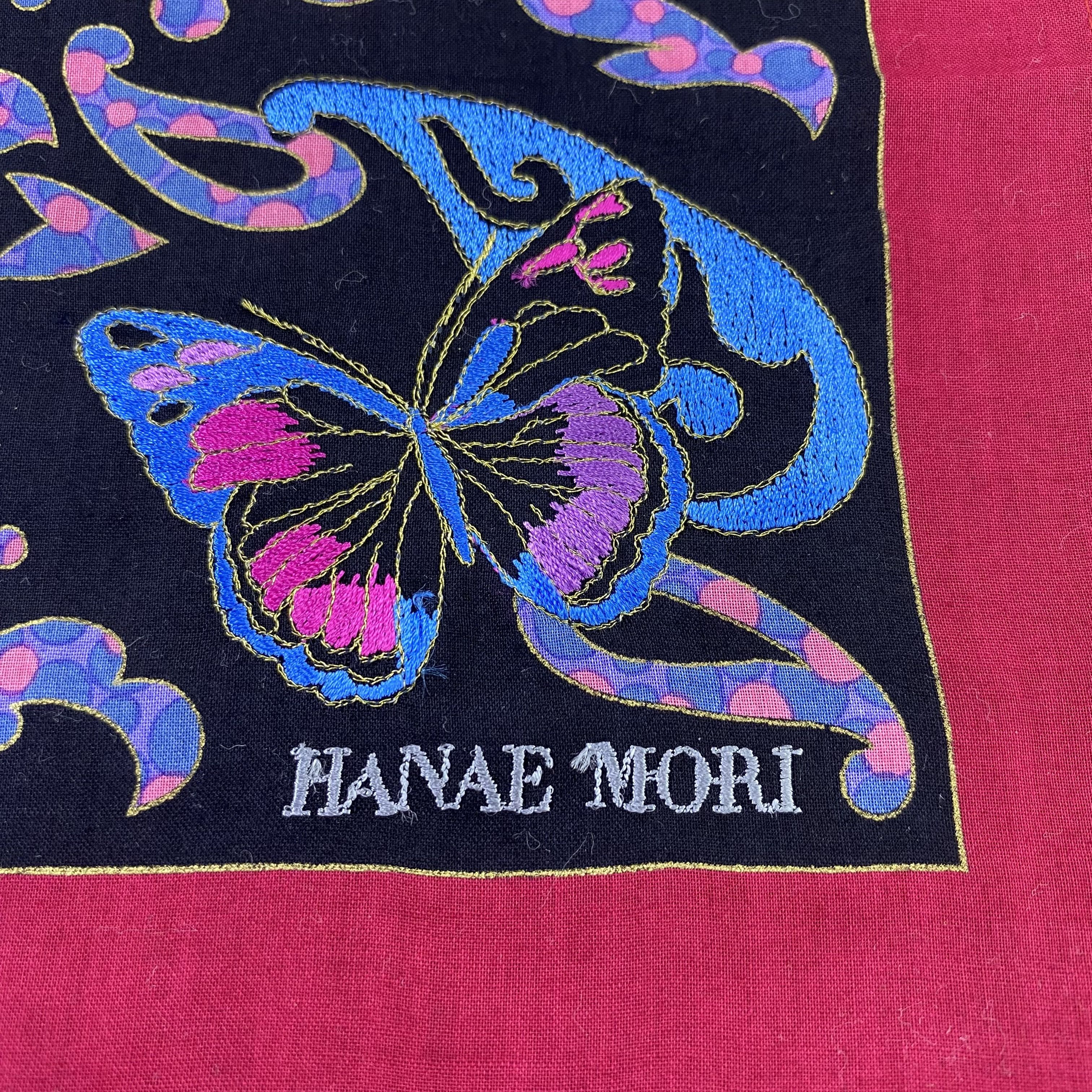 Hanae Mori Hanae Mori Handkerchief / Bandana / Neckerchief -B708 Size ONE SIZE - 5 Thumbnail