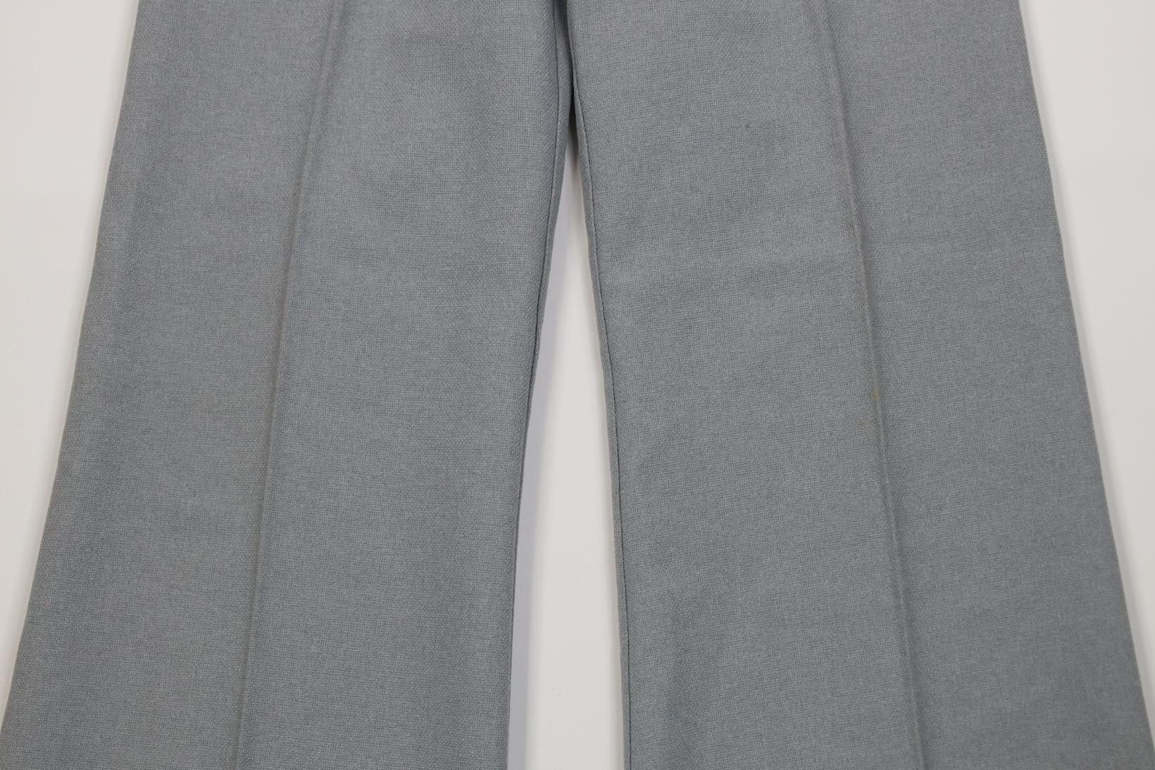Vintage AS IS Vintage 70s Streetwear Bell Bottoms Pants Steel USA Size 30" / US 8 / IT 44 - 3 Thumbnail