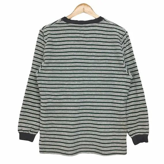 Hang Ten Vtg 90' HANG TEN SURFING Striped Sweater Tee Shirt Hawaii Size US M / EU 48-50 / 2 - 5 Thumbnail