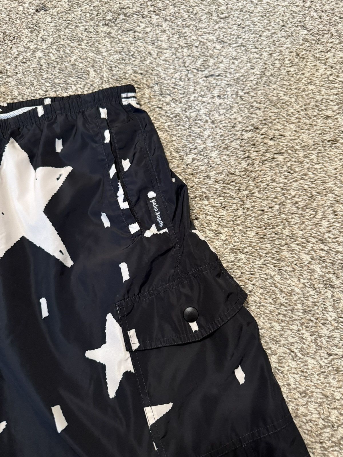 Palm Angels Swim Shorts Size US 34 / EU 50 - 4 Thumbnail