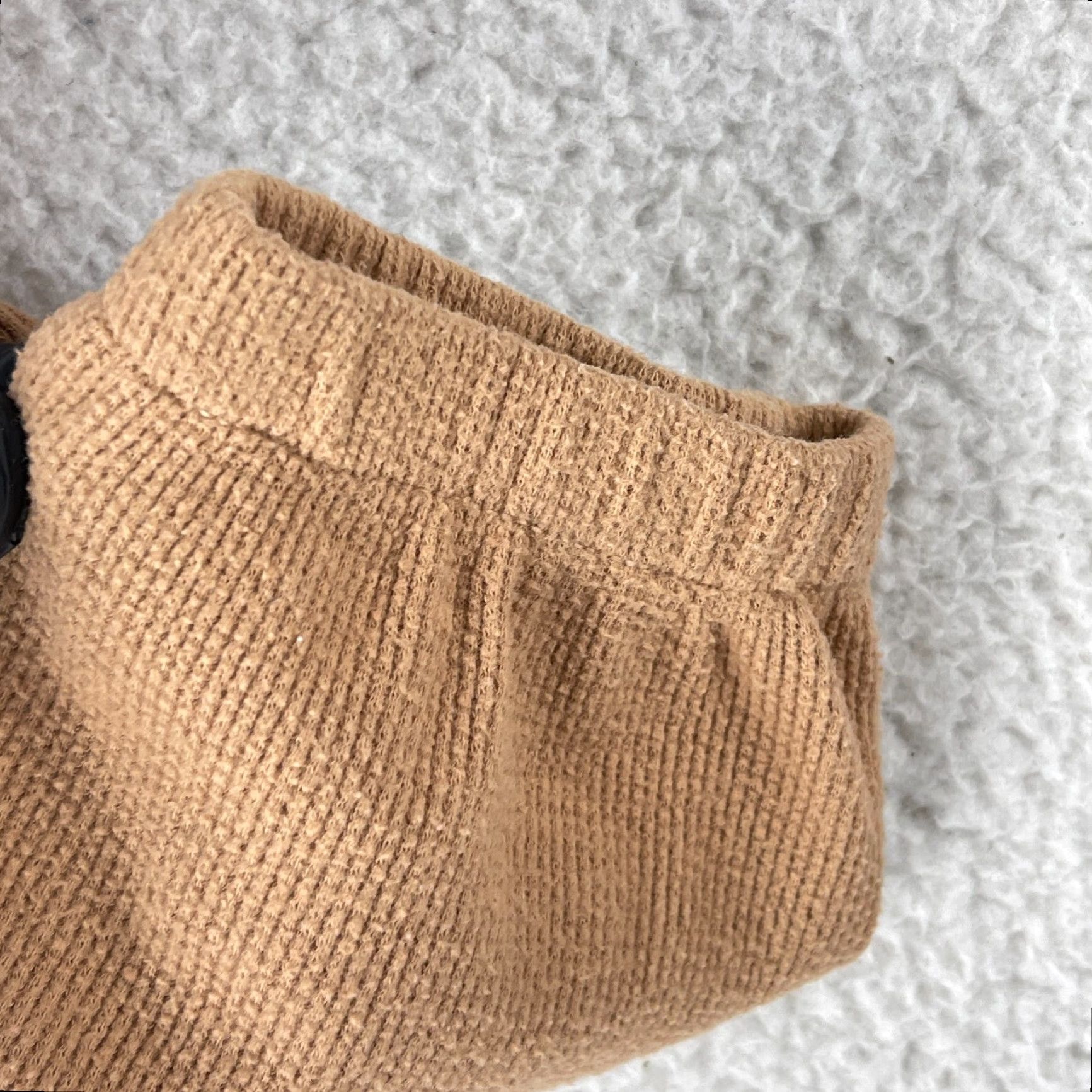 SKIMS Skims Brown Pull On Jogger Sweat Pants Women XS - Jogger, Pants, Brown, Knit, Elastic Waist, Casual, Lounge, Fall, Spring, Summer, Winter, Women, XS Size 26" / US 2 / IT 38 - 6 Thumbnail