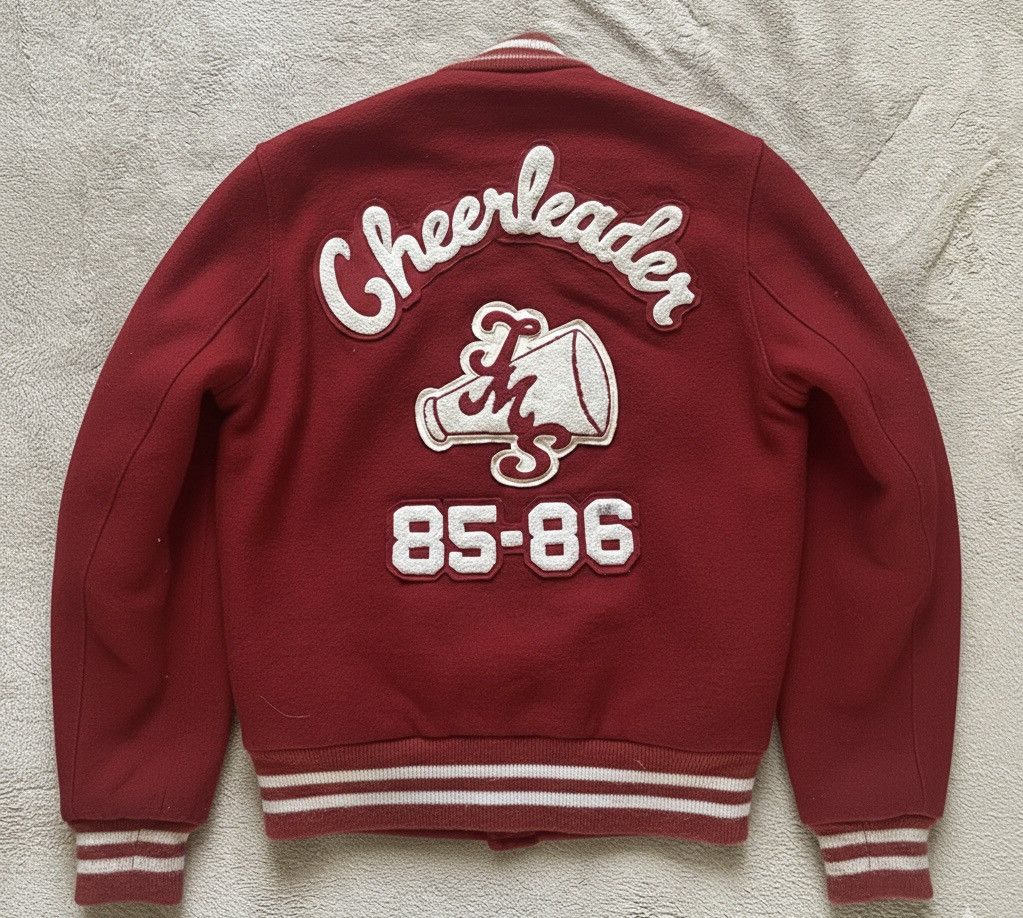 Delong Varsity Jacket DeLONG 1985 Made in USA Size US S / EU 44-46 / 1 - 1 Thumbnail