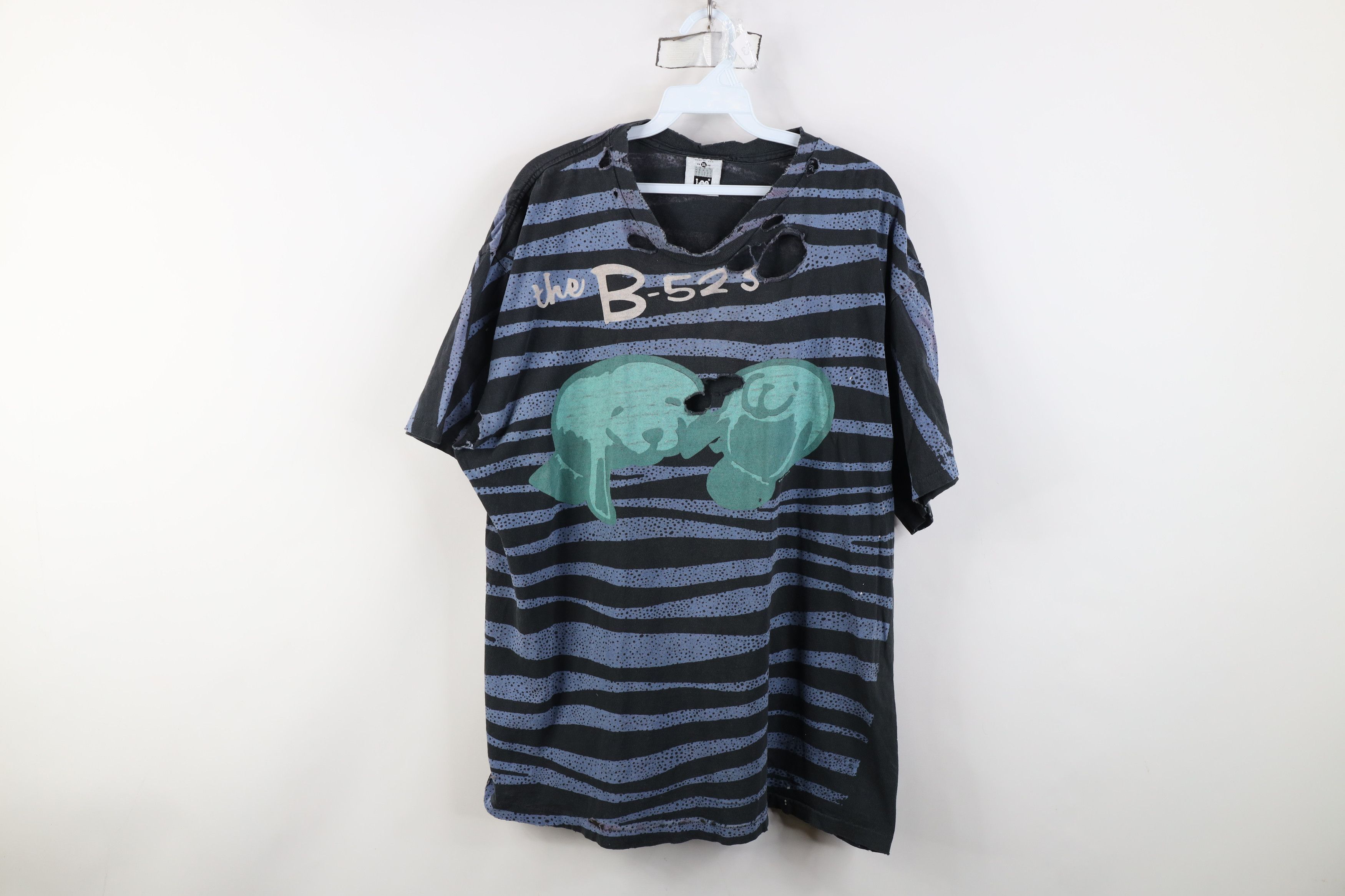 Vintage Vintage 90s Interdimensional Tourgasm The B-52s T-Shirt Size US XL / EU 56 / 4 - 1 Thumbnail