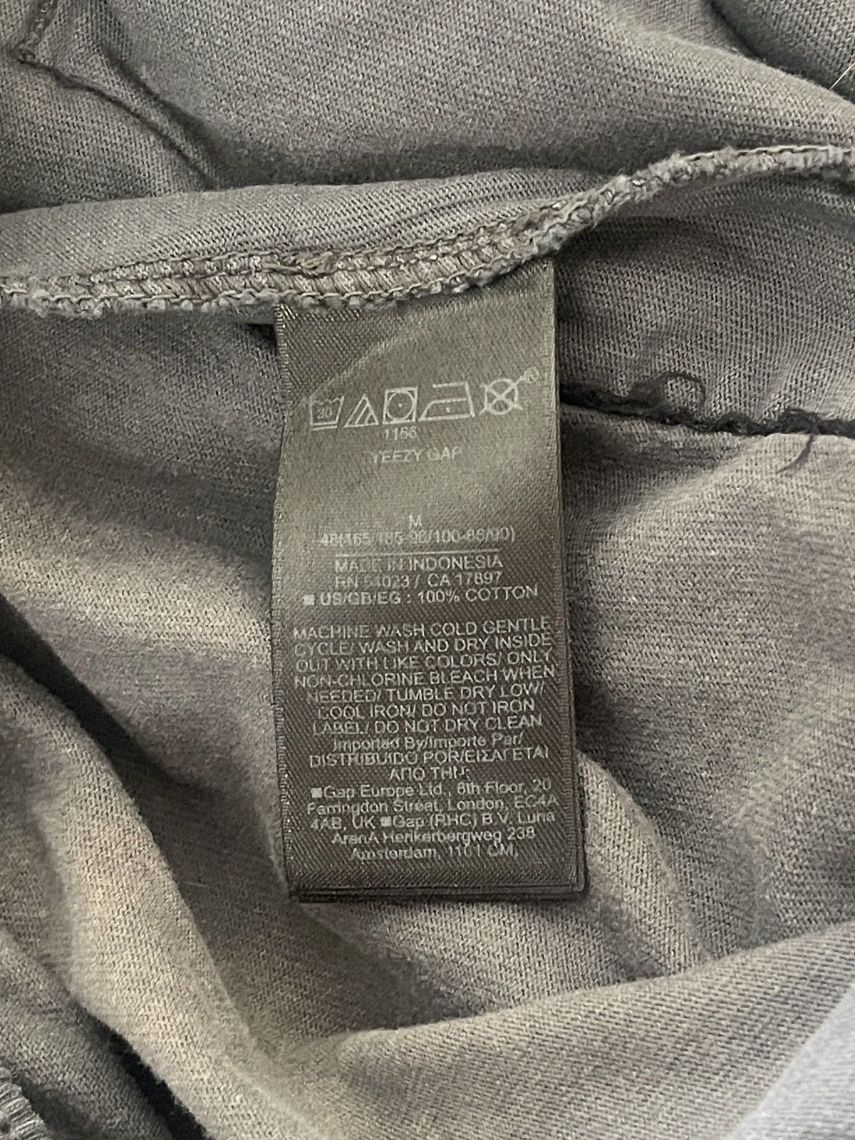Gap × Yeezy Yeezy Gap H05 Thin Sweatpants (Unreleased) Size US 32 / EU 48 - 2 Thumbnail