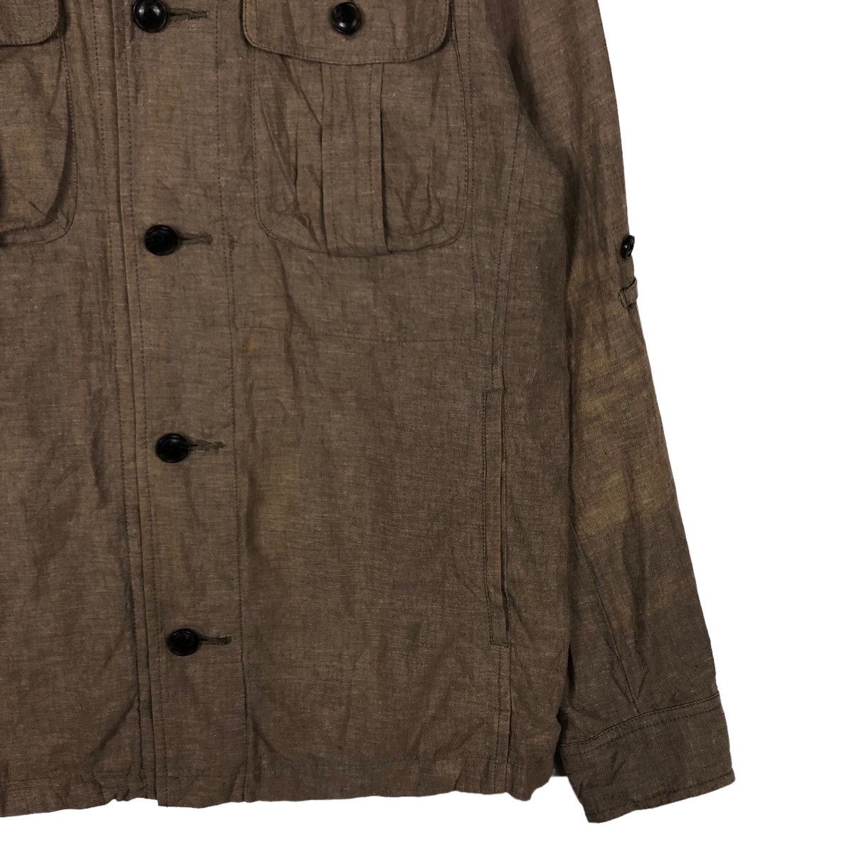 Japanese Brand 🔥Vintage Wool Work Jacket Uniqlo Japan Issey Miyake Size US L / EU 52-54 / 3 - 5 Thumbnail