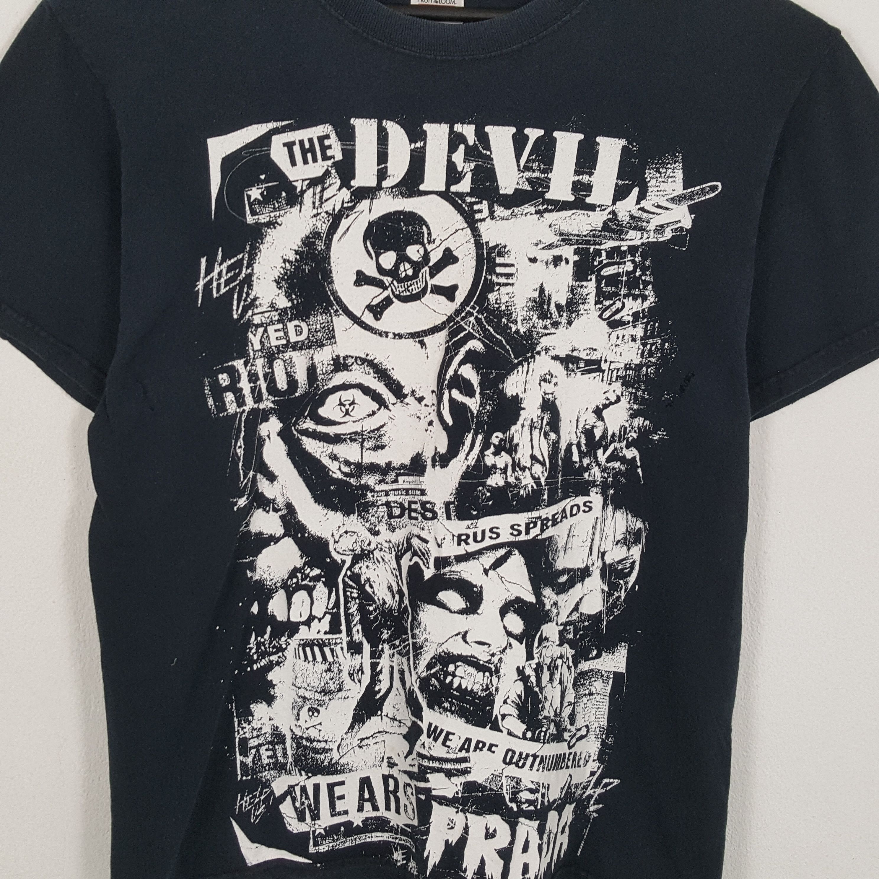 Band Tees × Vintage THE DEVH FERRET MUSIC Rock Band Music Tshirt Size US M / EU 48-50 / 2 - 2 Thumbnail