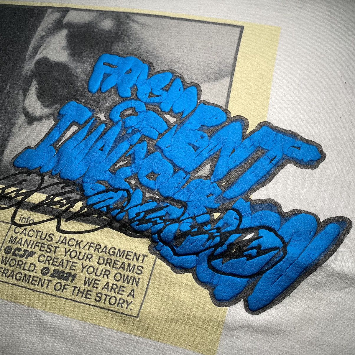 Fragment Design × Nike × Travis Scott Travis Scott Cactus Jack X Fragment Design 2021 S/S T Shirt Size US M / EU 48-50 / 2 - 10 Thumbnail