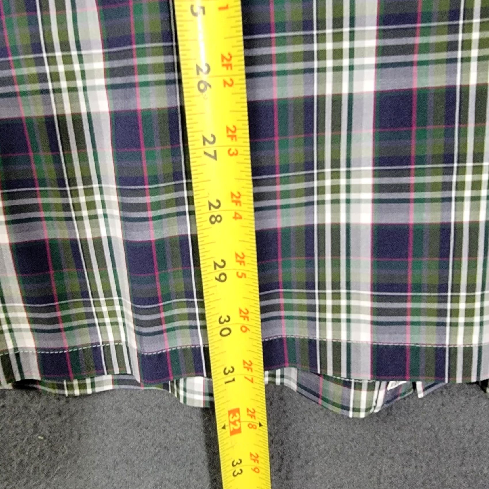 Hamilton Hamilton Button Shirt Mens 3XL Long Sleeve plaid Casual Button-Down Shirt Size US XXL / EU 58 / 5 - 6 Thumbnail