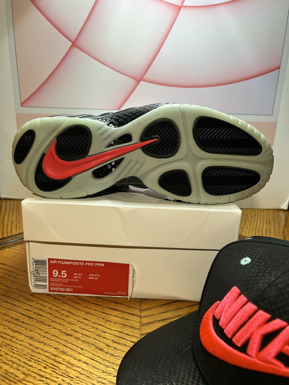 Nike Size 9.5 - Nike Air Foamposite Pro Prm Yzy Yeezyy 2014 Size US 9.5 / EU 42-43 - 8 Thumbnail