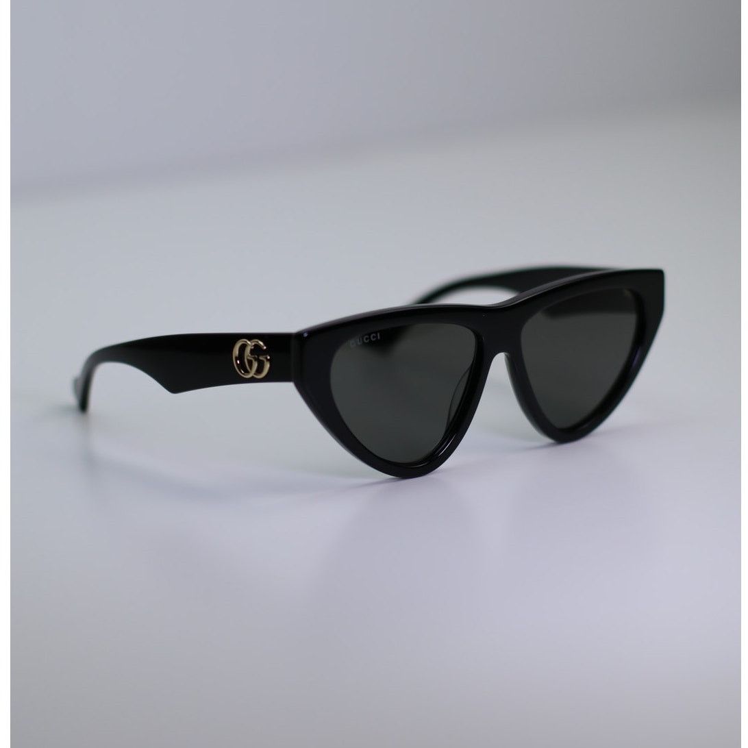 Gucci NEW Gucci Sunglasses GG1333S 001 Black Grey Women Authentic Size ONE SIZE - 4 Thumbnail