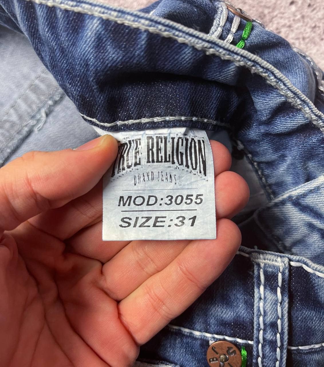 True Religion vintage true religion denim shorts 90s y2k Size US 33 - 5 Thumbnail