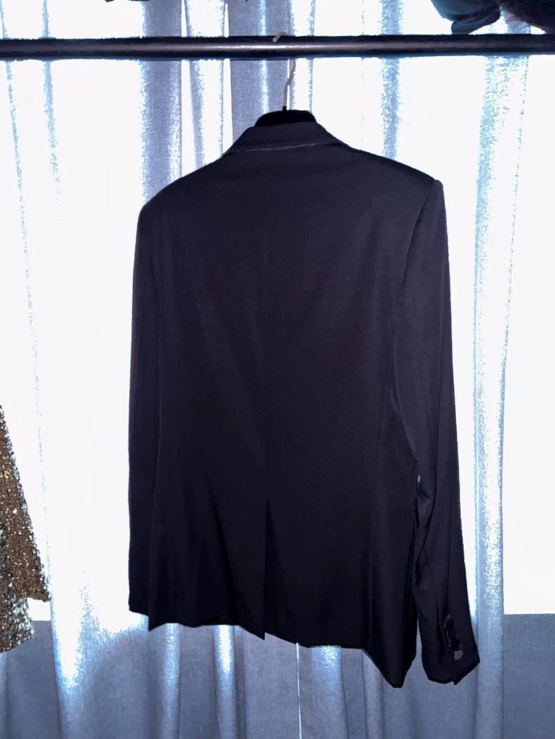 Saint Laurent Paris Saint Laurent Paris Black sword collar, Mafia gun collar, Size 46R - 2 Thumbnail