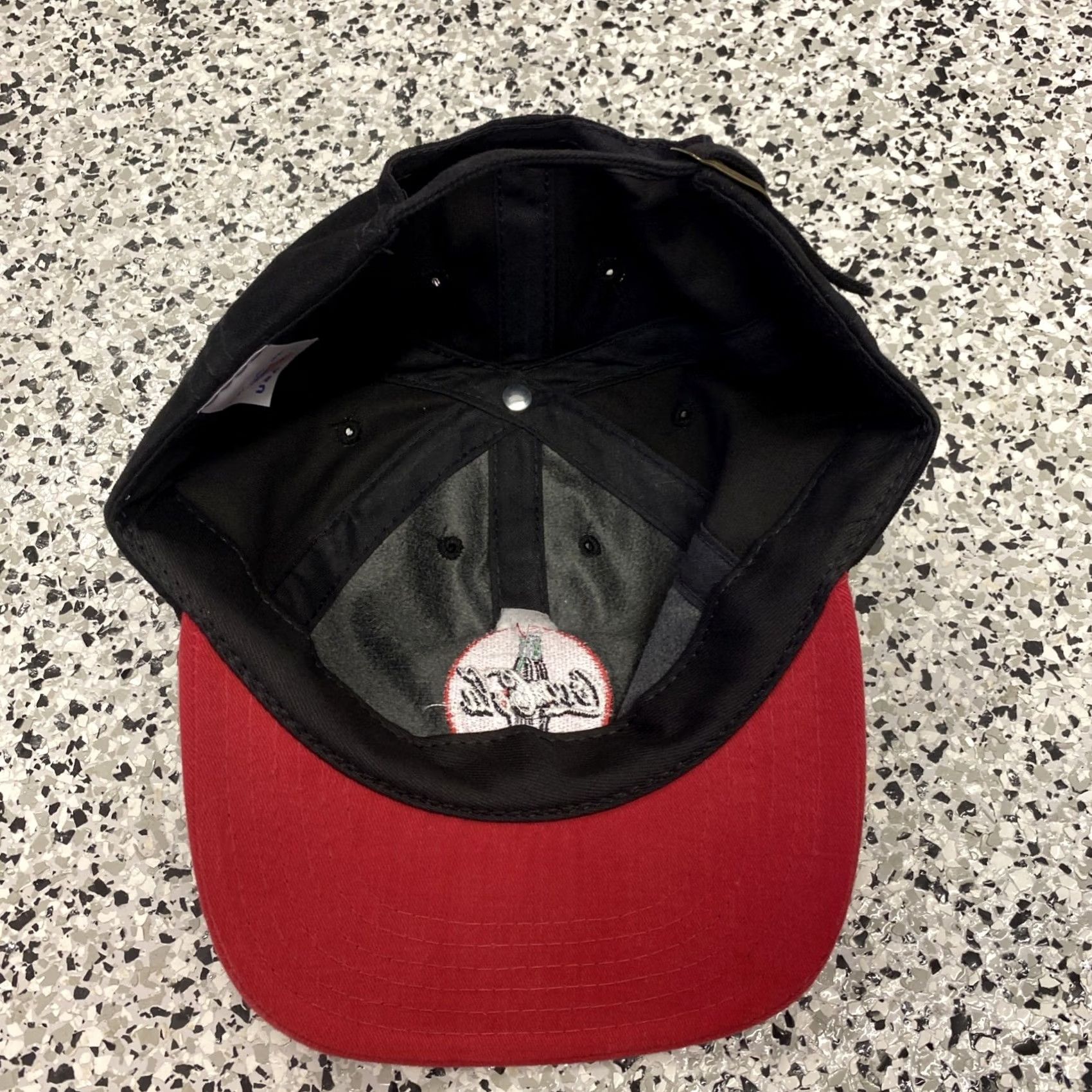Vintage VINTAGE Coca-Cola Cap Hat Adjustable Black Mens Made In The USA Solid Canvas Advertising Strapback Size ONE SIZE - 4 Thumbnail