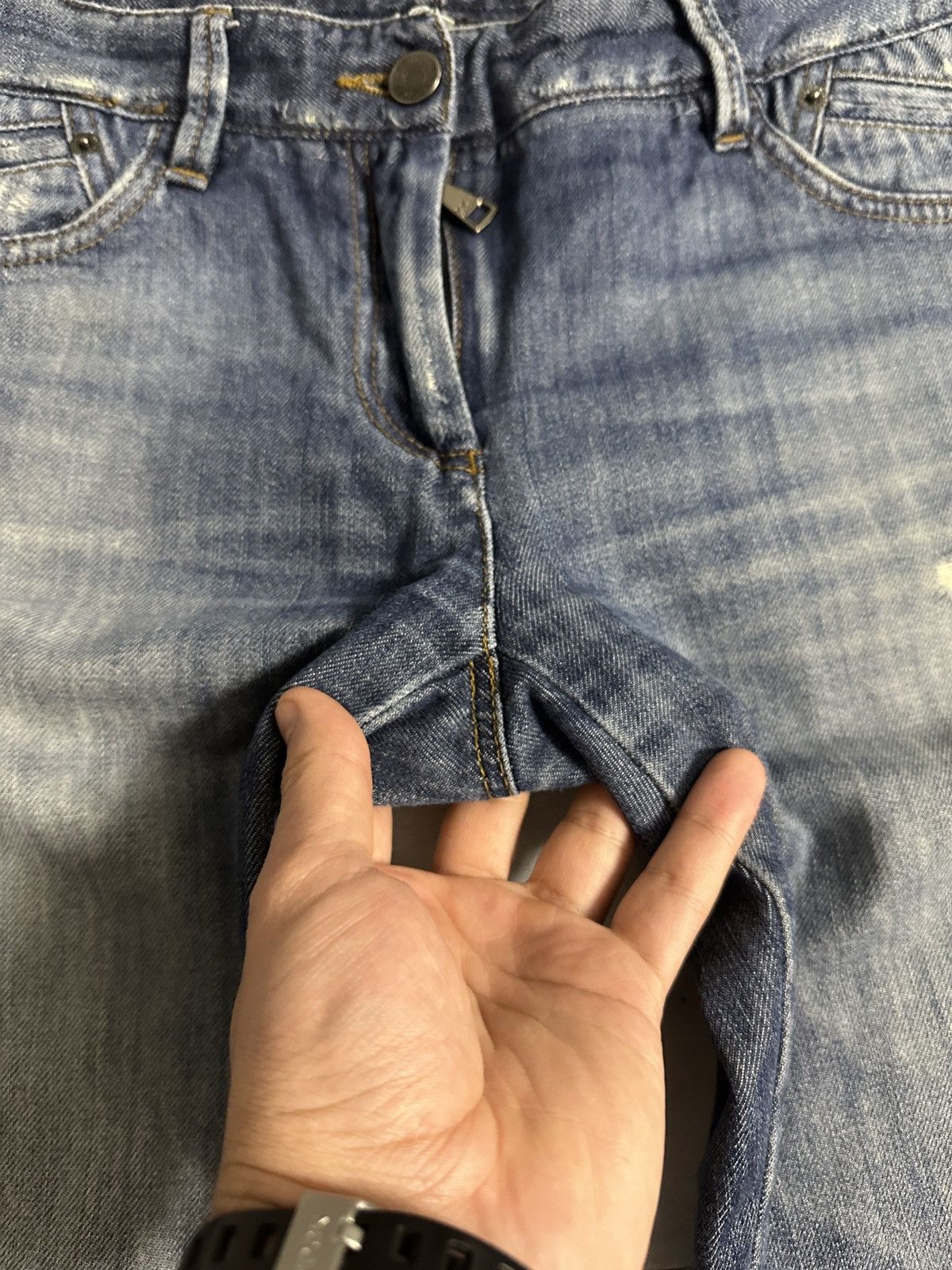 Dolce & Gabbana Rare Luxury Dolce & Gabbana Jeans Distressed Size 30" / US 8 / IT 44 - 11 Thumbnail