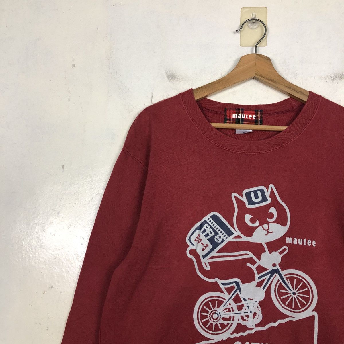 Hysteric Glamour 📌Vintage Sweatshirt Crewneck Mautee Cat Design Big Logo Size US M / EU 48-50 / 2 - 9 Thumbnail