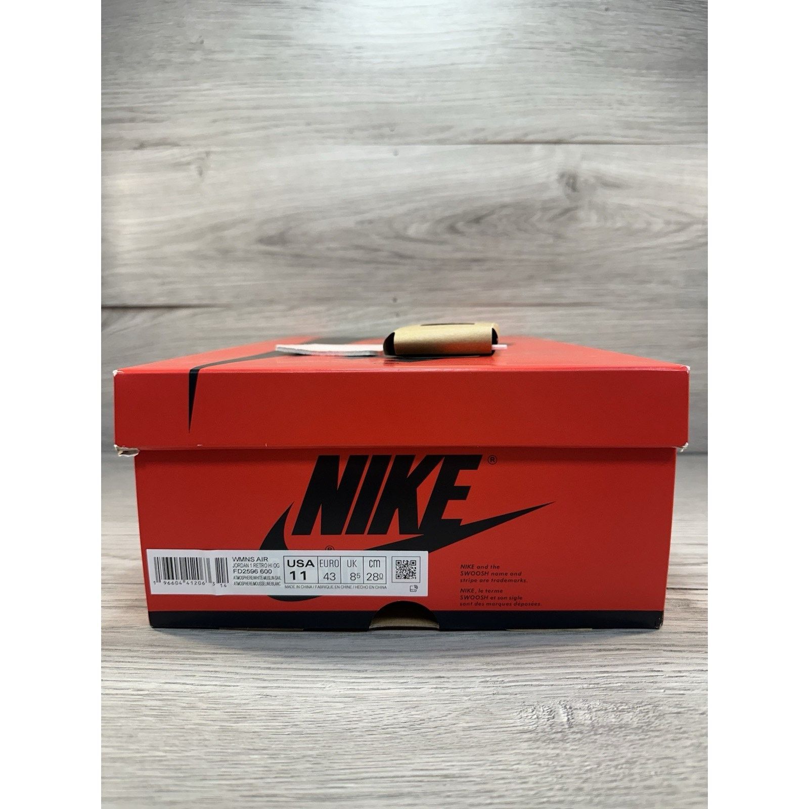 Jordan Brand Air Jordan 1 Retro OG High Washed Pink W - Size 11w/9.5m Size US 11 / IT 41 - 8 Thumbnail