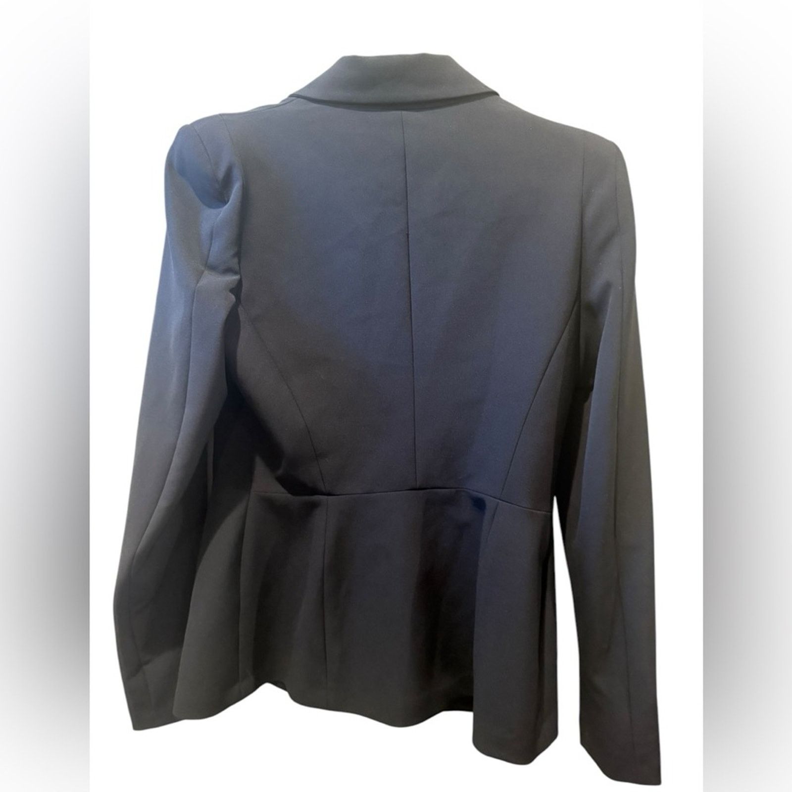 Designer Liu Jo Women’s Blazer Black 46 Single-Button Design Size L / US 10 / IT 46 - 3 Thumbnail