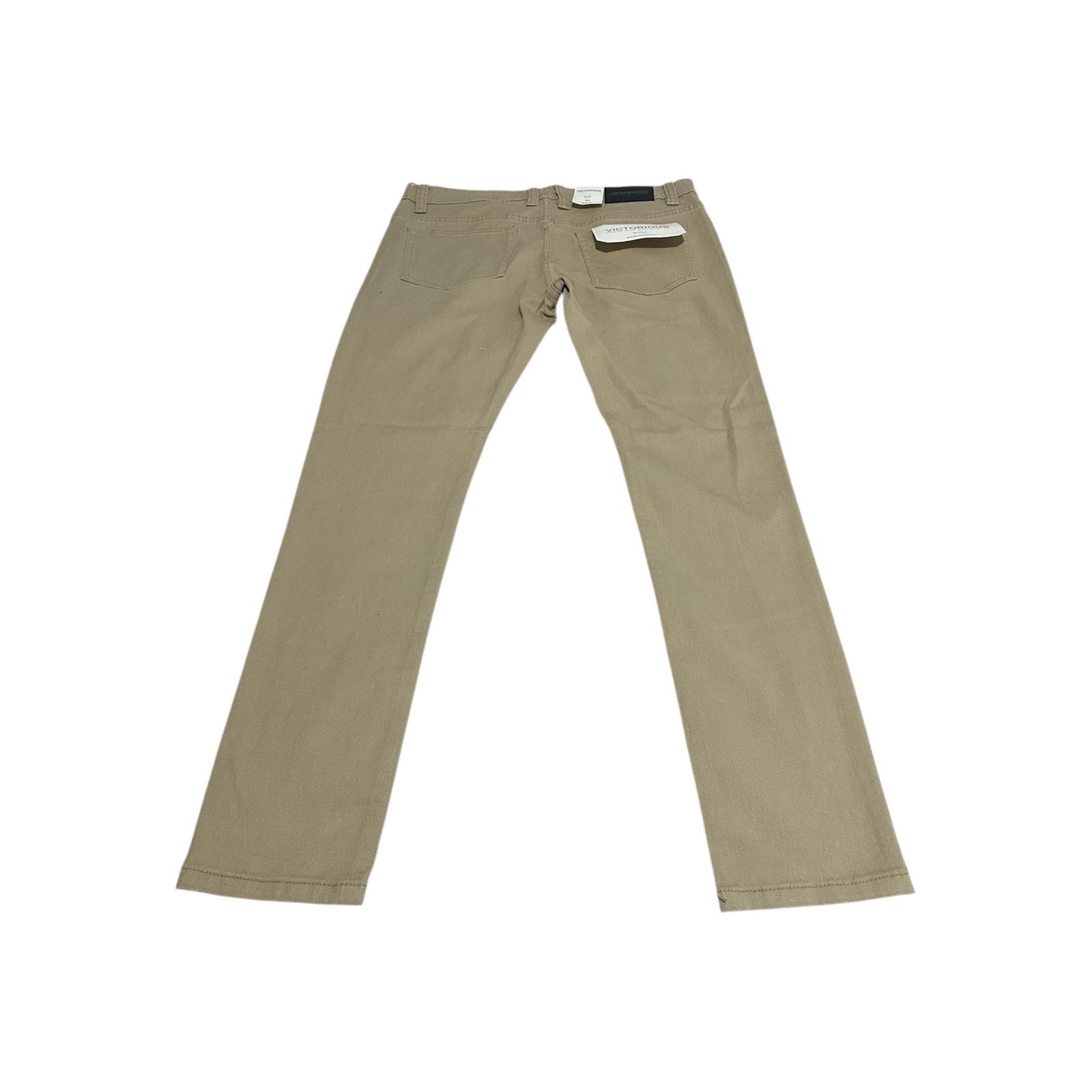 The Unbranded Brand Victorious Super Skinny Khaki Jeans 34 NWT – Casual Pants Size US 34 / EU 50 - 2 Thumbnail