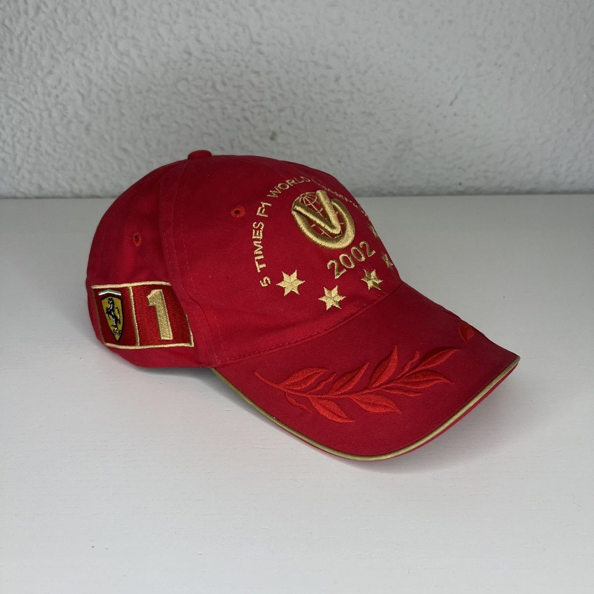 Ferrari × Formula 1 × Vintage Vintage 2002 Michael Schumacher Embroidered Logo Cap Hat Size ONE SIZE - 2 Thumbnail