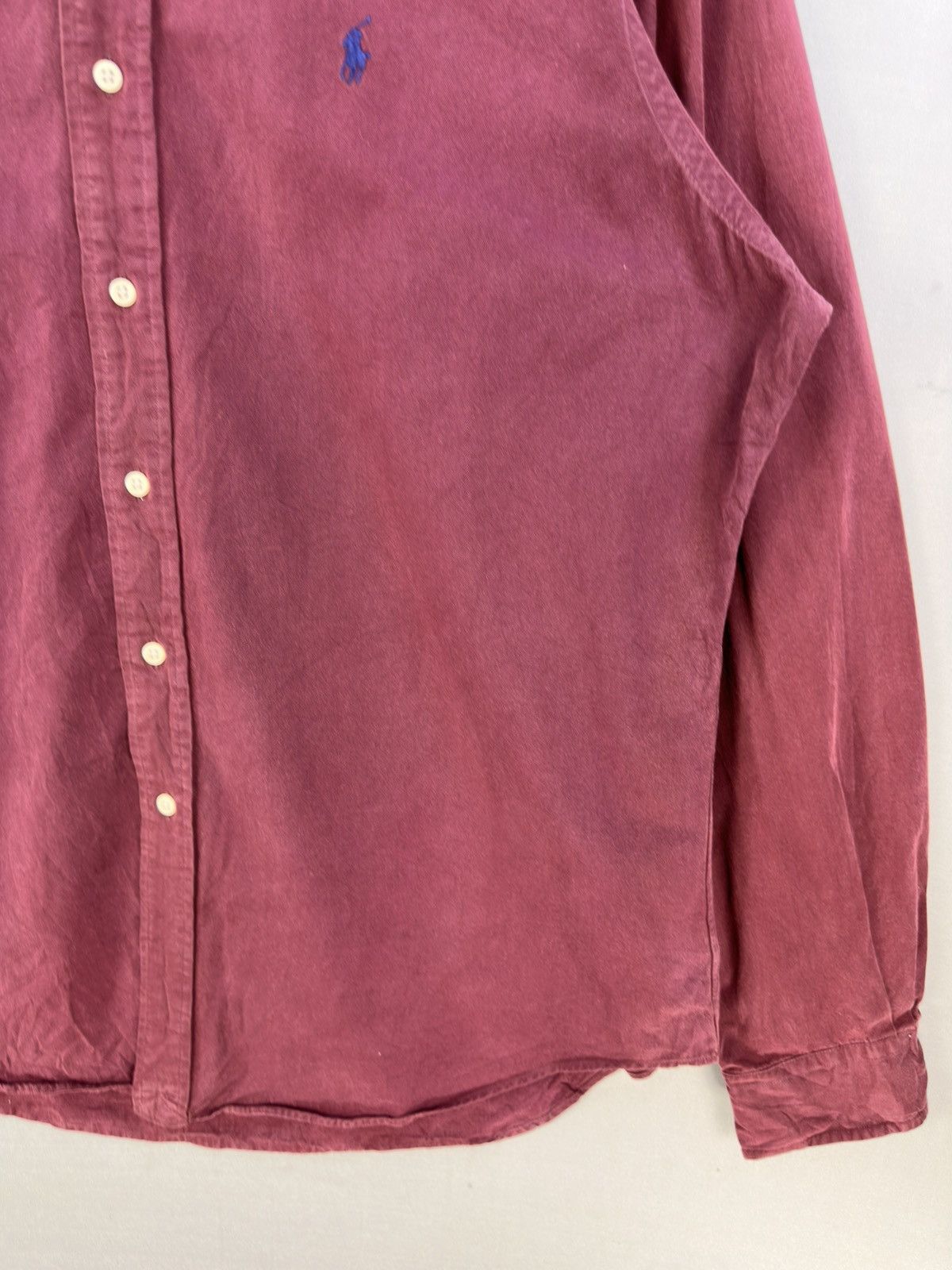 Ralph Lauren Vintage 90’s Ralph Lauren Plain Flannel Shirt Button Up Size US XXL / EU 58 / 5 - 3 Thumbnail