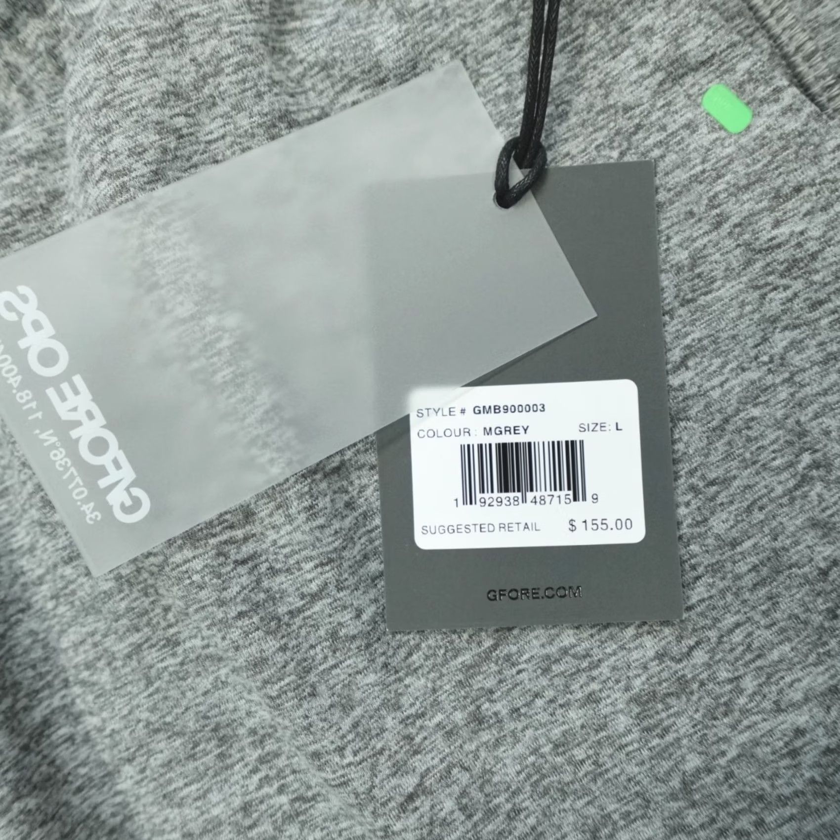 G/FORE G/Fore Canyon Jogger Jersey Sweat Pants Men's L Gray Premium Performance Lounge Sweatpants Tas? Size US L / EU 52-54 / 3 - 3 Thumbnail