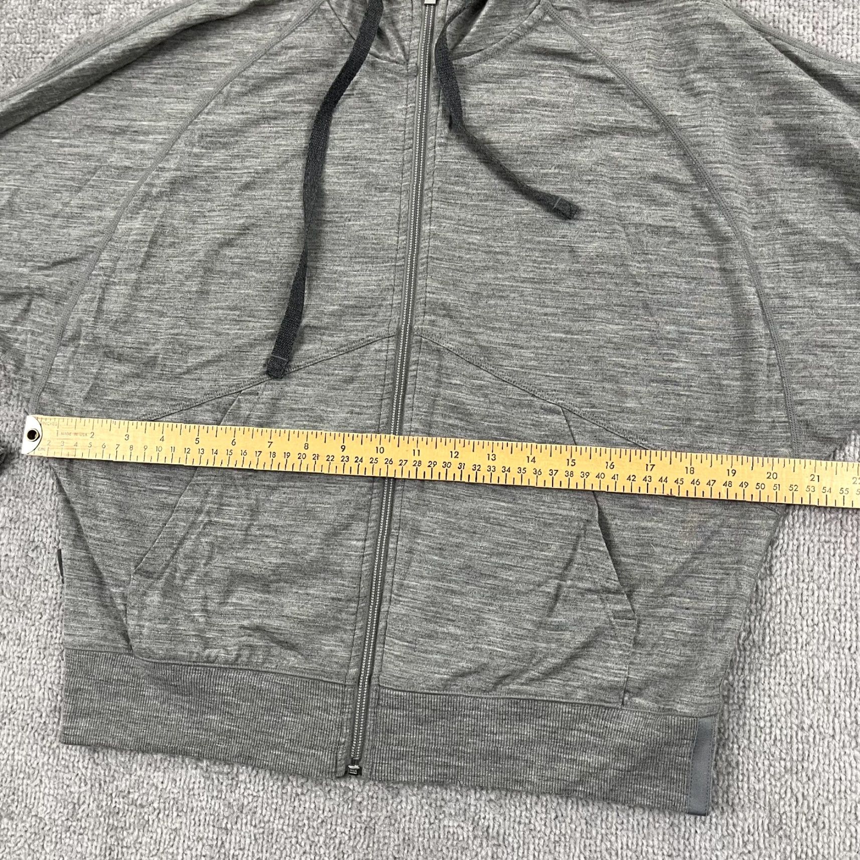 Icebreaker Icebreaker Merino Hooded Jacket Womens Medium Gray Wool Hiking Pockets Outdoors Womens Size M / US 6-8 / IT 42-44 - 4 Thumbnail