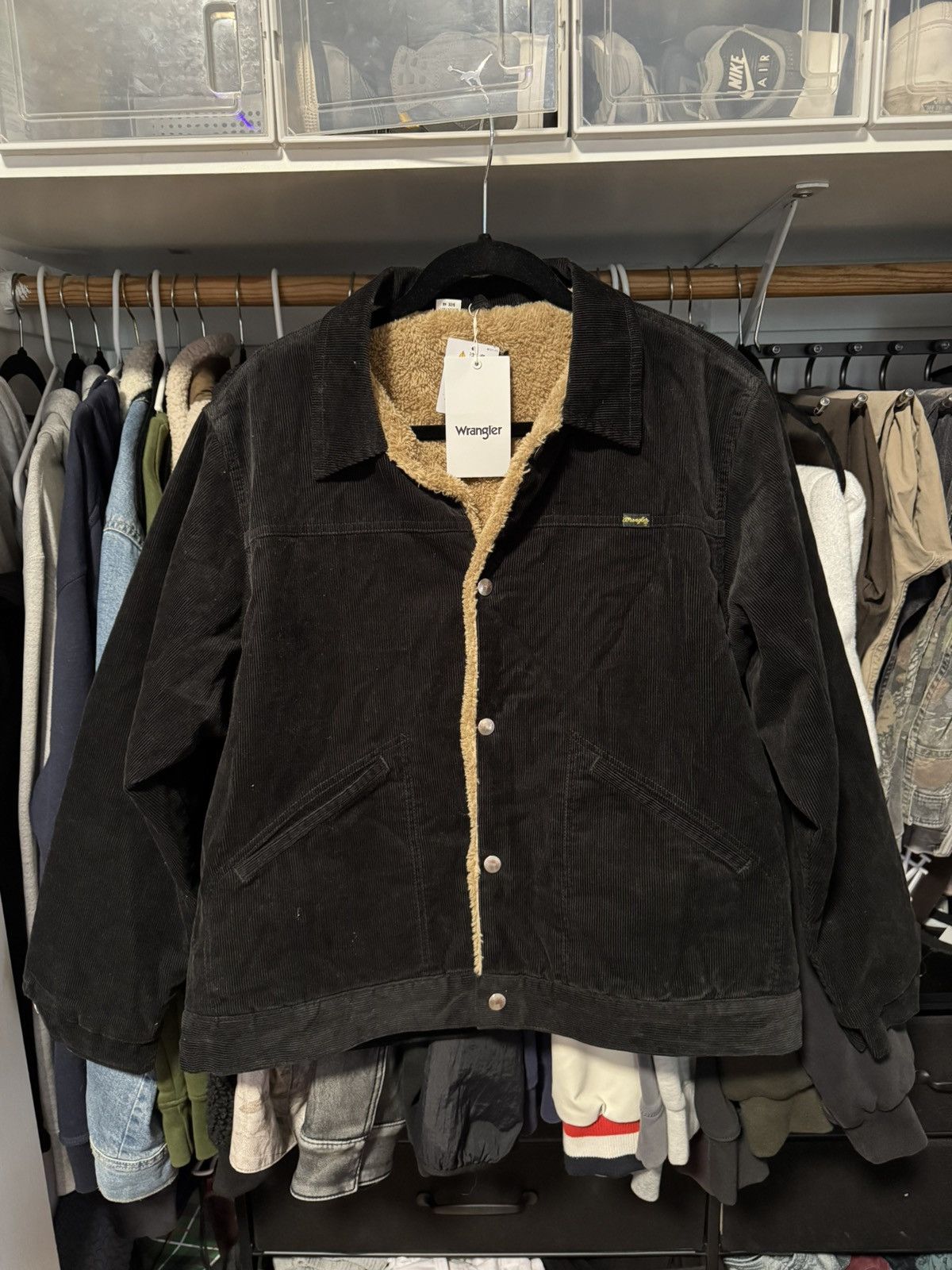 Wrangler Wrangler Fur Lined Corduroy Jacket Size US L / EU 52-54 / 3 - 1 Thumbnail