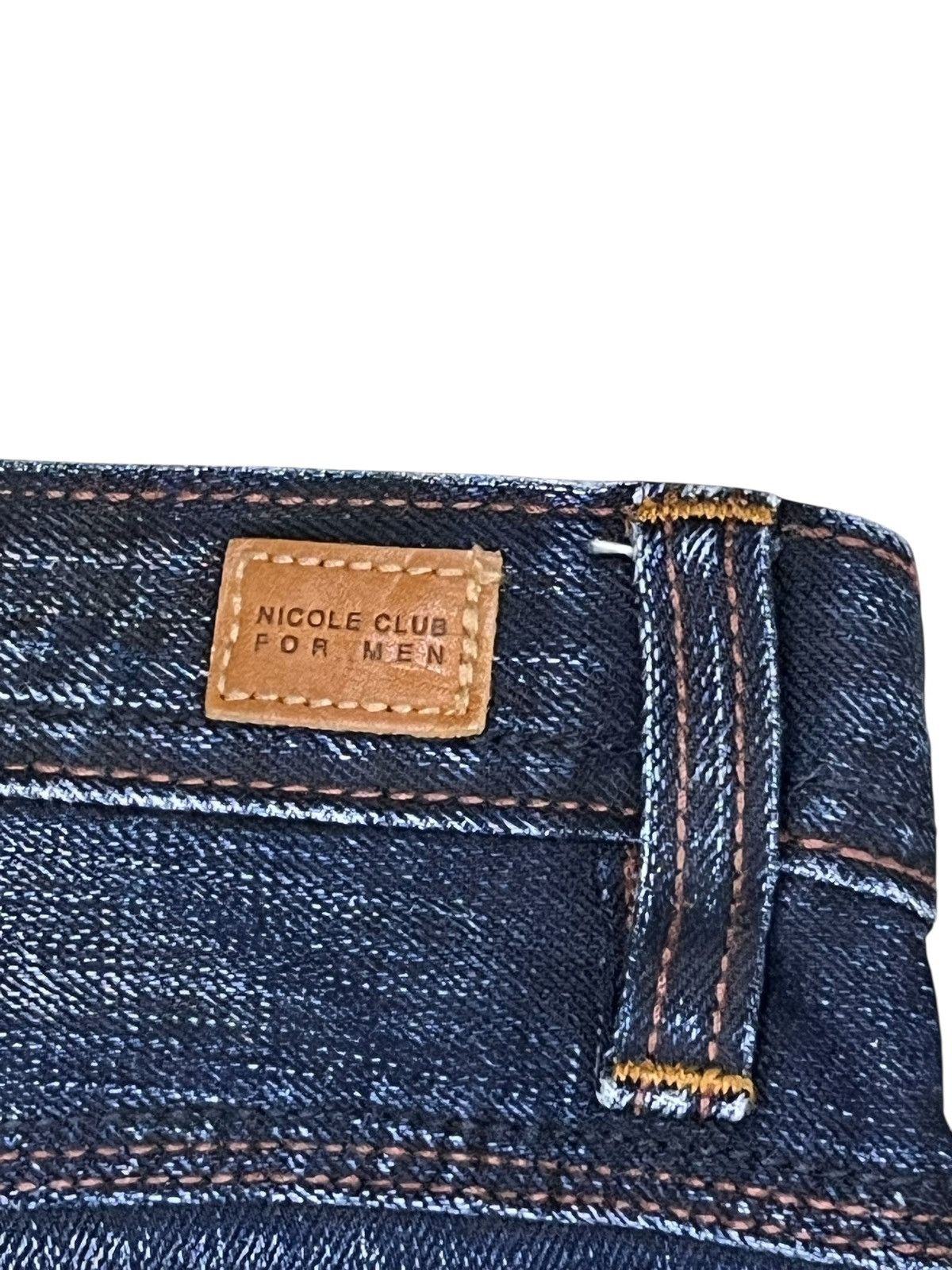 Nicole Club Vintage NICOLE CLUB for MEN Denim Kapital Vibes, Gem Detail Size US 29 - 12 Thumbnail