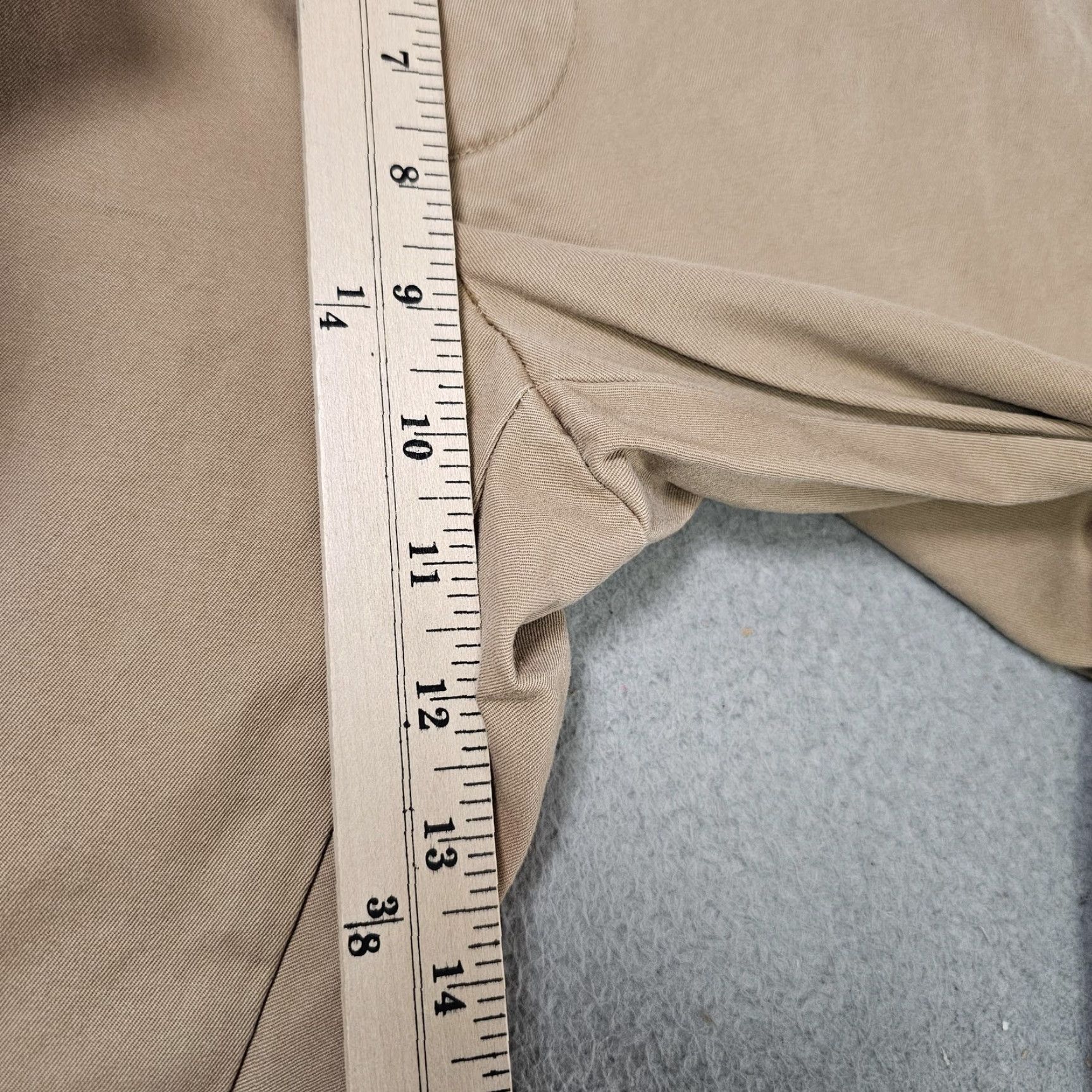 J.Crew J.Crew Chino Pants Mens 32X32 Flat Front Classic Fit Cotton Twill Khaki Brown Casual Pants Mens Regular 32” Waist 32” Inseam Size US 32 / EU 48 - 6 Thumbnail