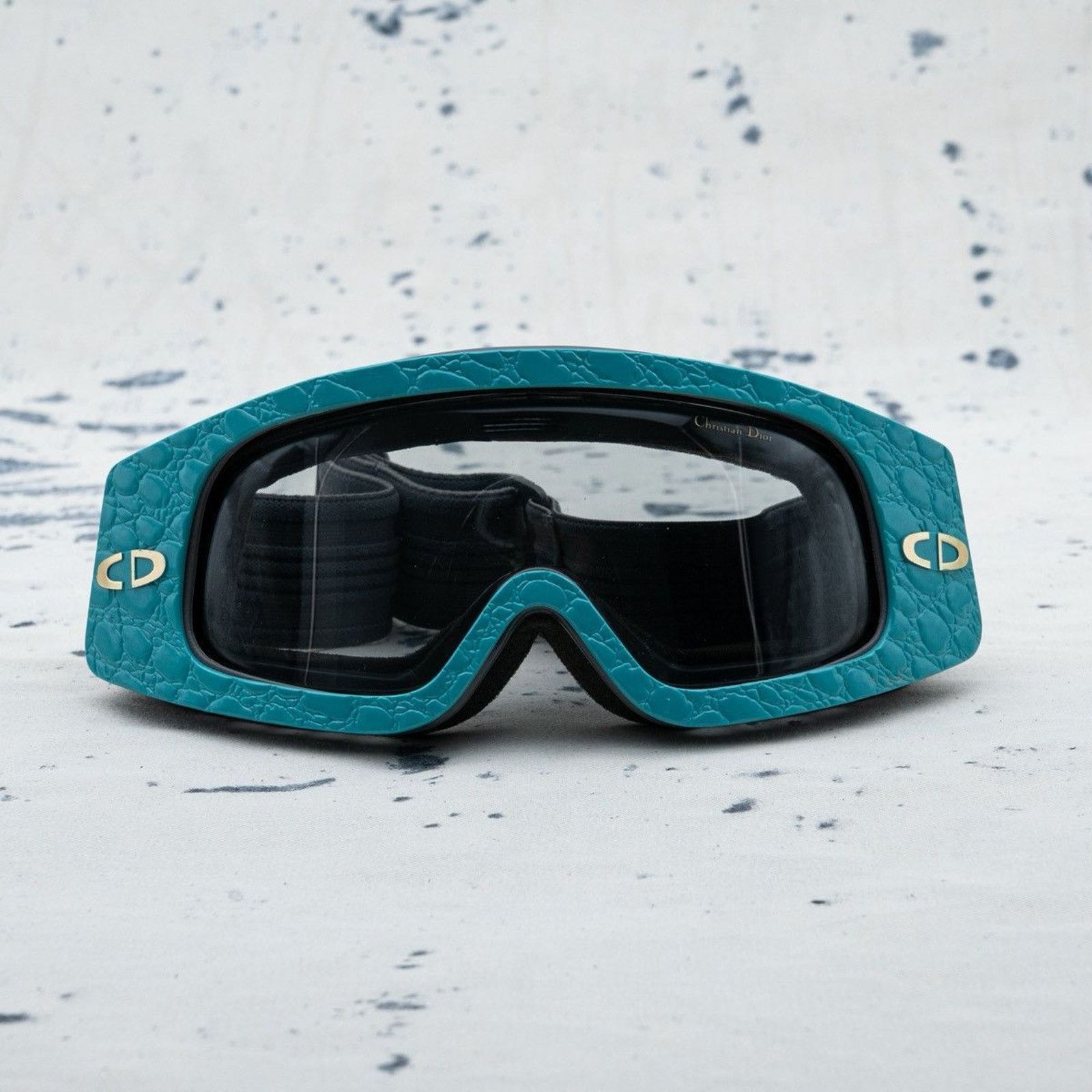 Dior Vintage 80s dior multicolour mask cd logo ski goggle glasses Size ONE SIZE - 8 Thumbnail
