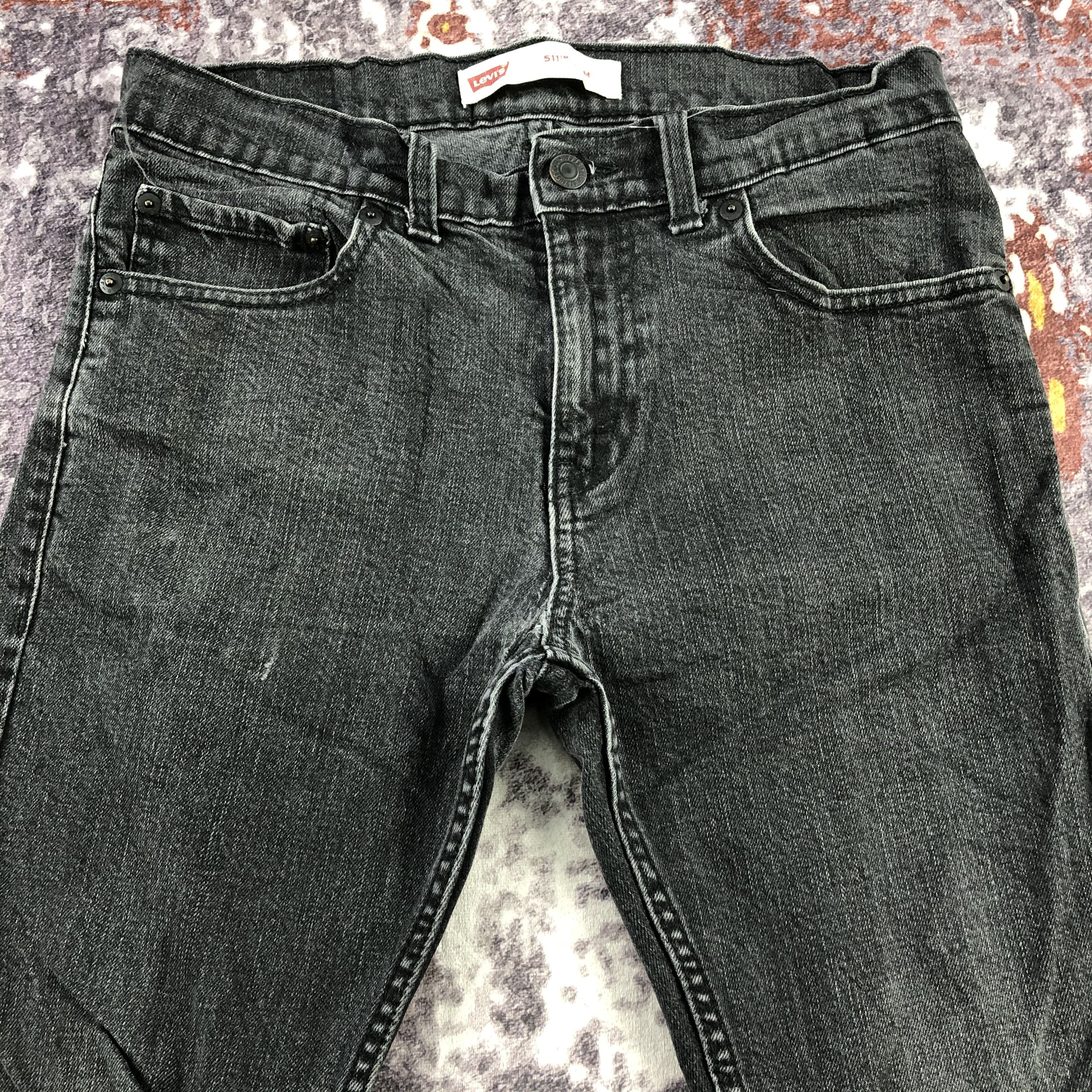Levi's × Vintage Vintage Faded Black Levis 511 Jeans-JM3169 Size US 30 / EU 46 - 3 Thumbnail
