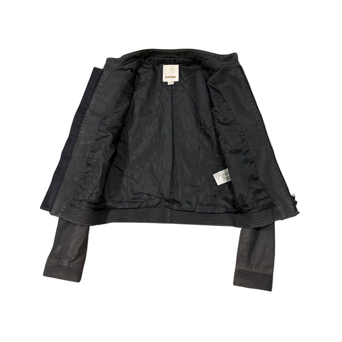 Diesel Black Gold Vintage Diesel Lamb Leather Avant Garde Inspired Jacket Size XS / US 0-2 / IT 36-38 - 19 Thumbnail
