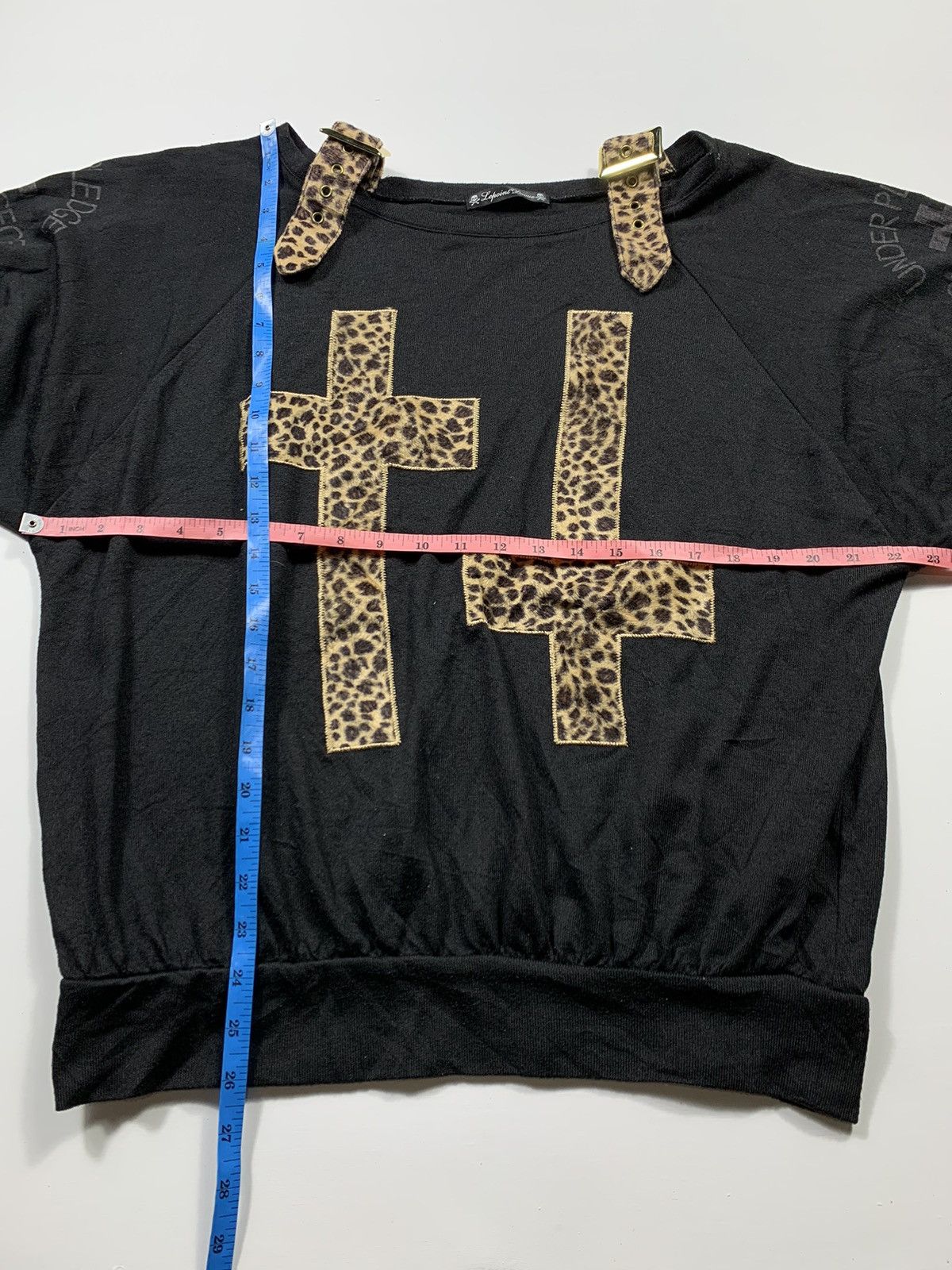 Le Grande Bleu (L.G.B.) SICK JAPANESE GOTHIC BONDAGE ROCK LONG SLEEVE LEPOIN DEVVE Size US L / EU 52-54 / 3 - 7 Thumbnail