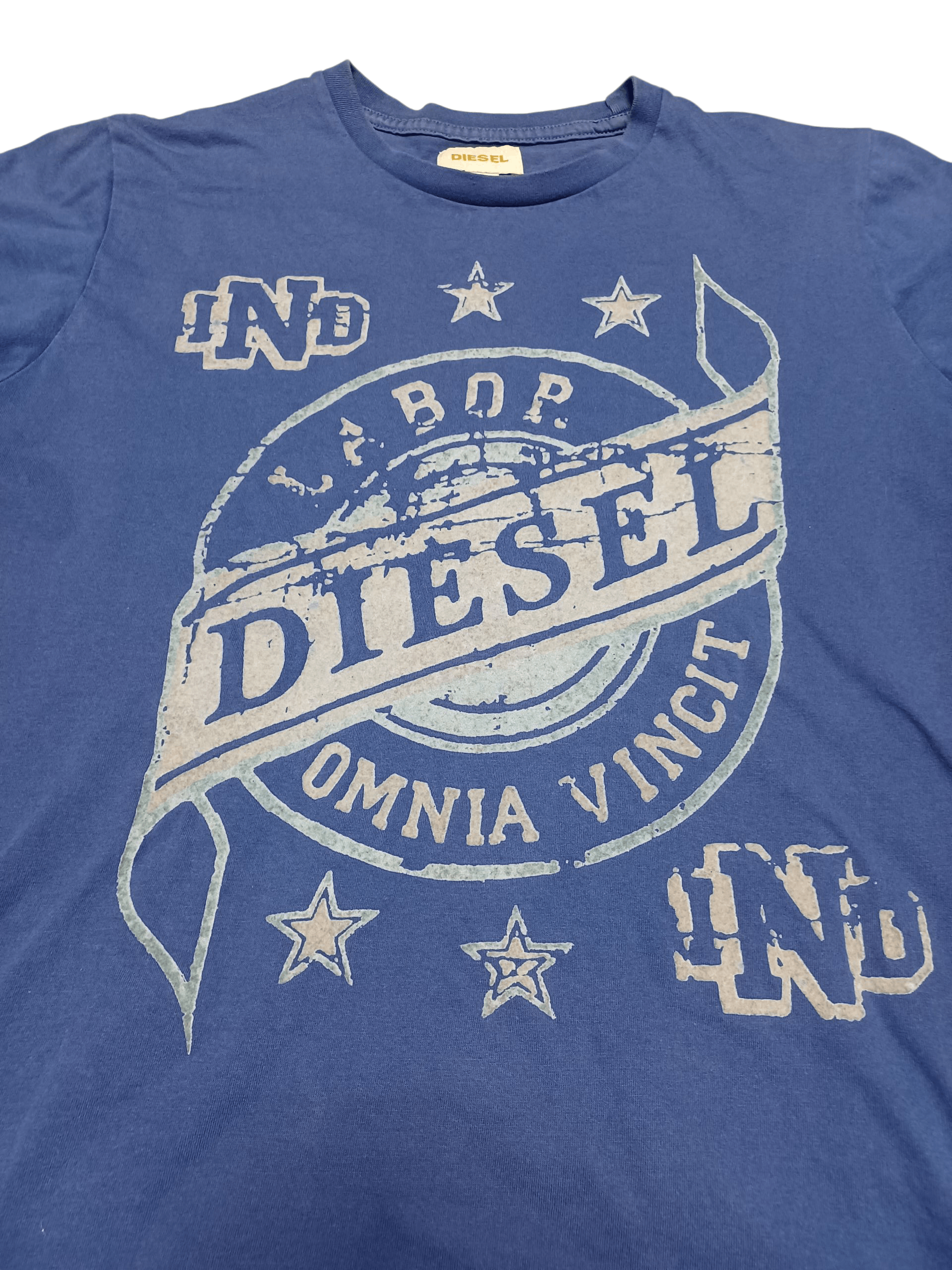 Diesel DIESEL VINTAGE BIG LOGO AVANT GARDE 00S TEE Size US S / EU 44-46 / 1 - 2 Thumbnail
